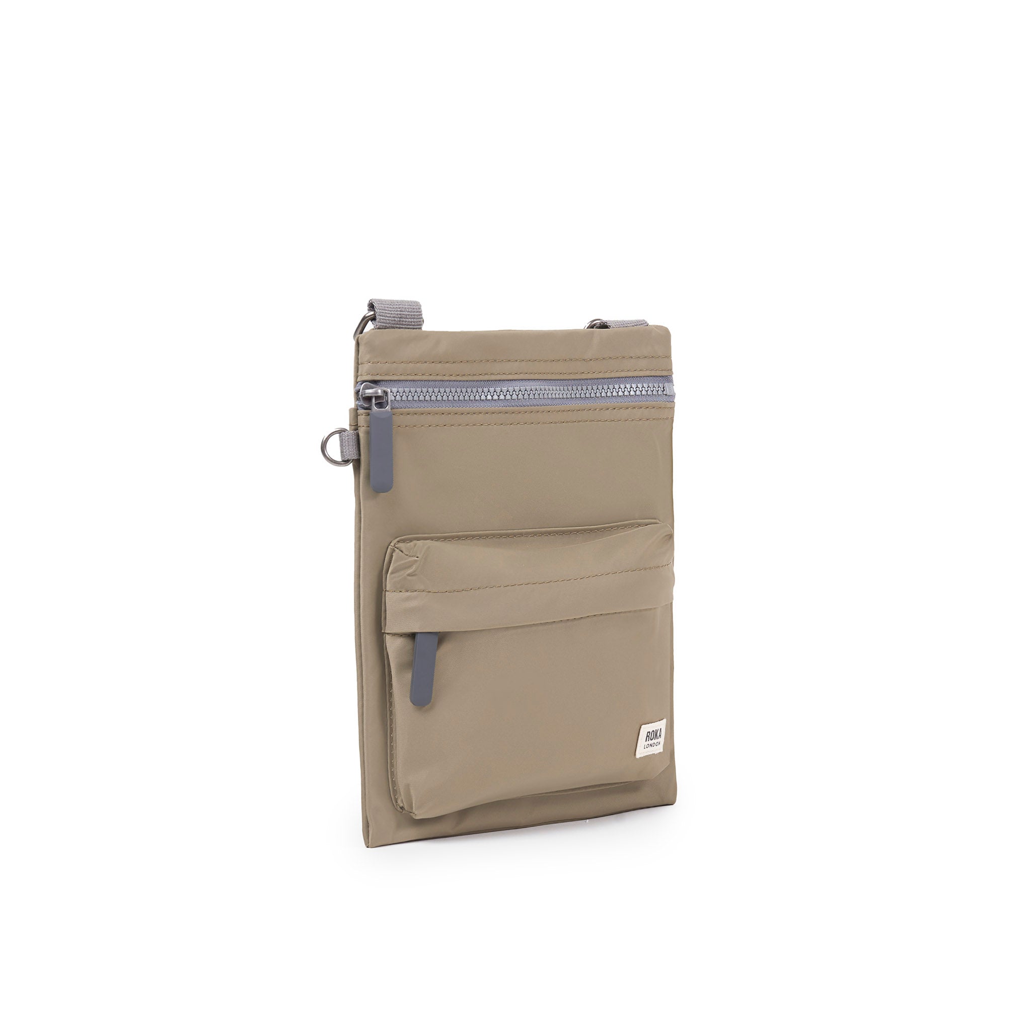 Roka London Chelsea B crossbodyveske taupe medium værbestandig