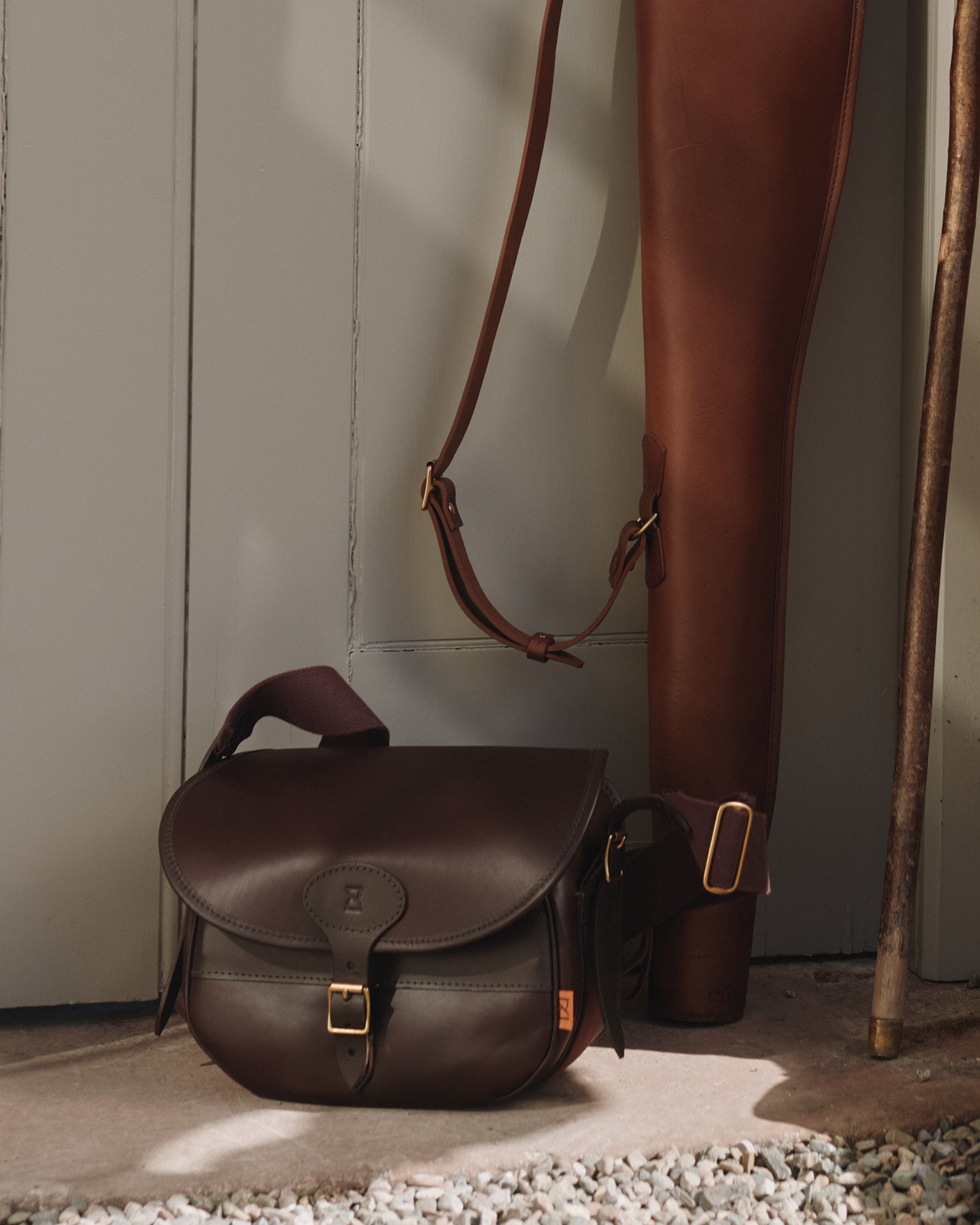 Chapman Leather Cartridge Bag patronveske helskinn
