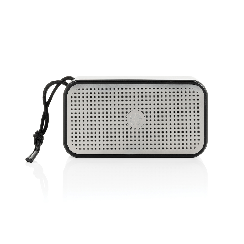 Swiss Peak RCS 10W bluetooth-høyttaler grå aluminium