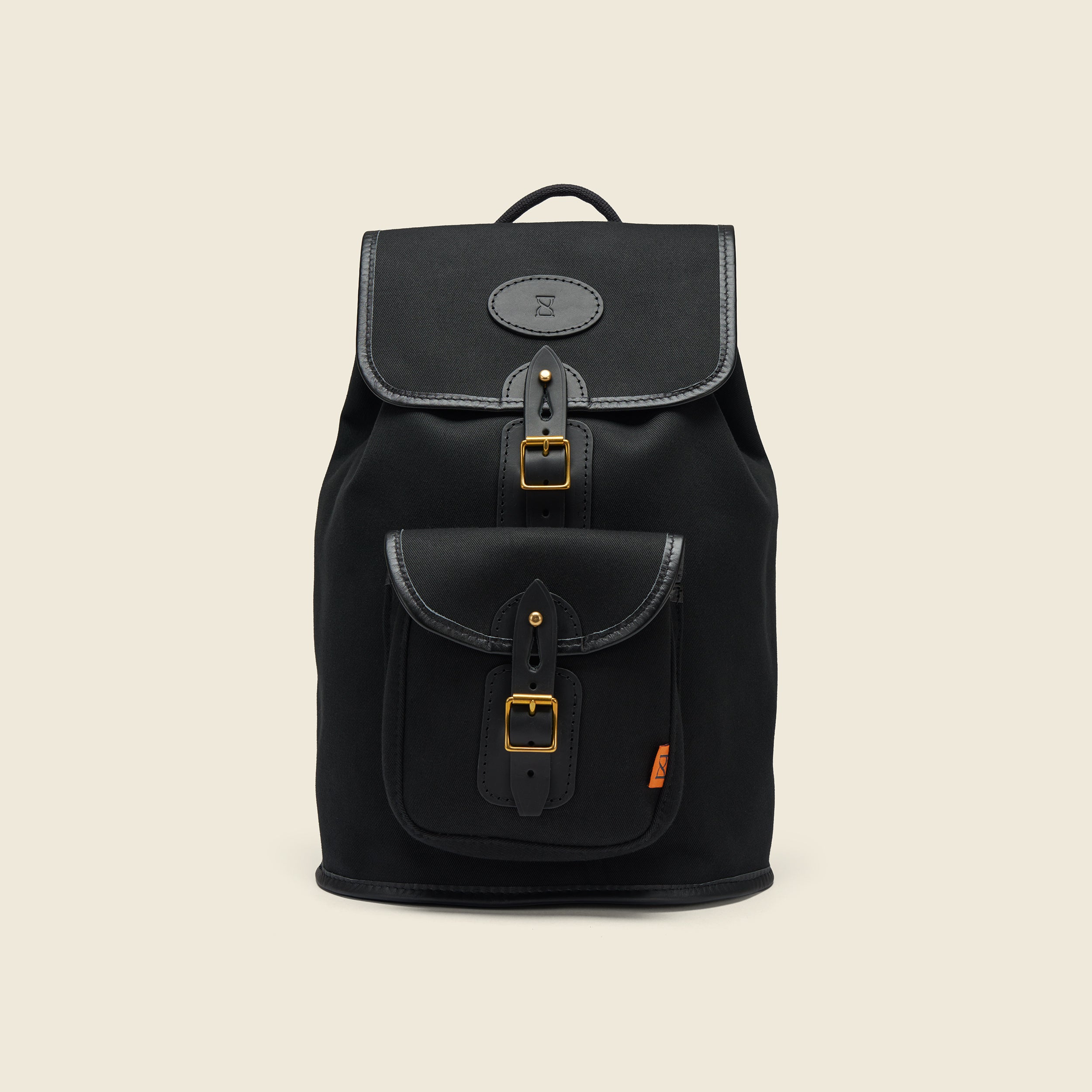 Chapman Border Backpack ryggsekk svart canvas