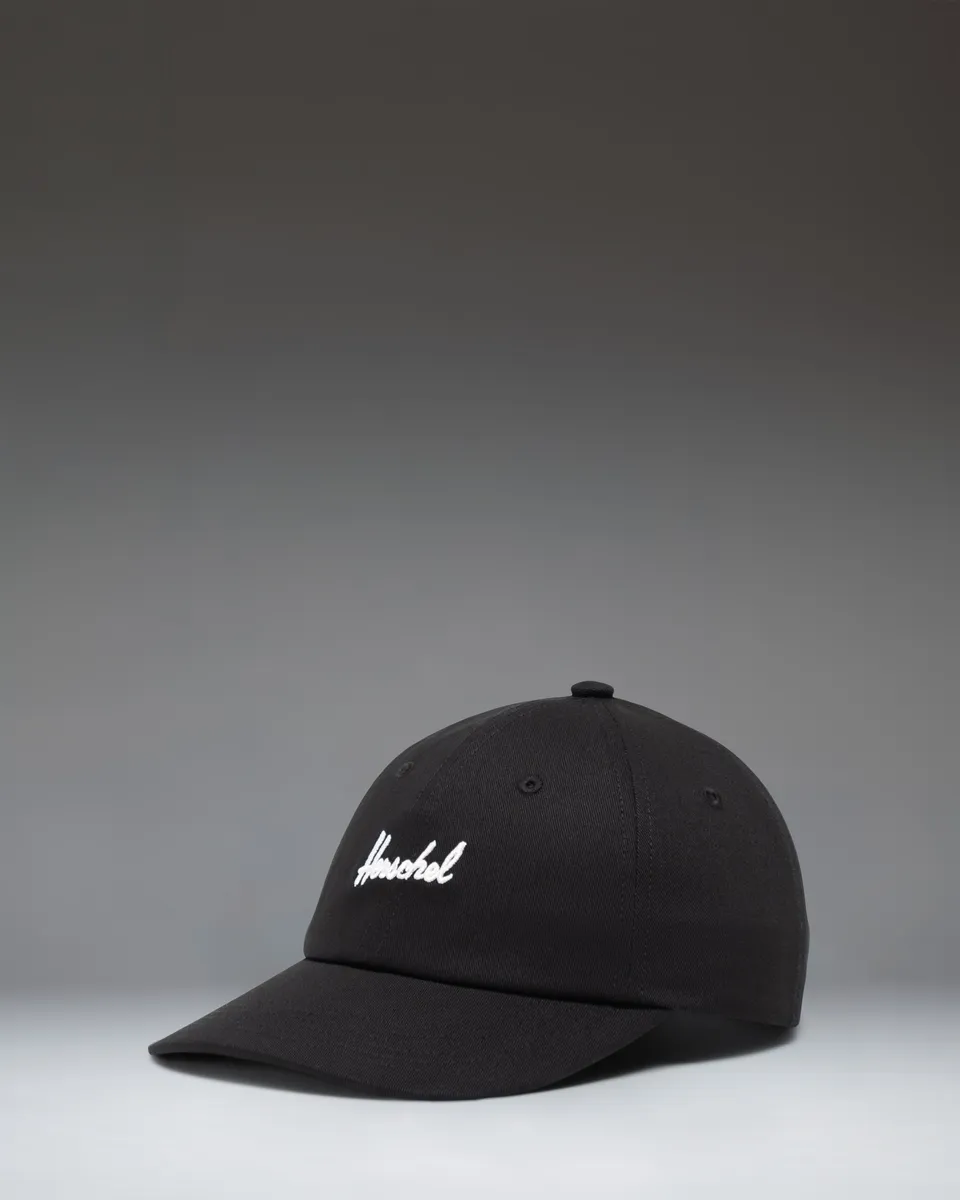 Herschel Sylas Kids caps svart vasket bomull