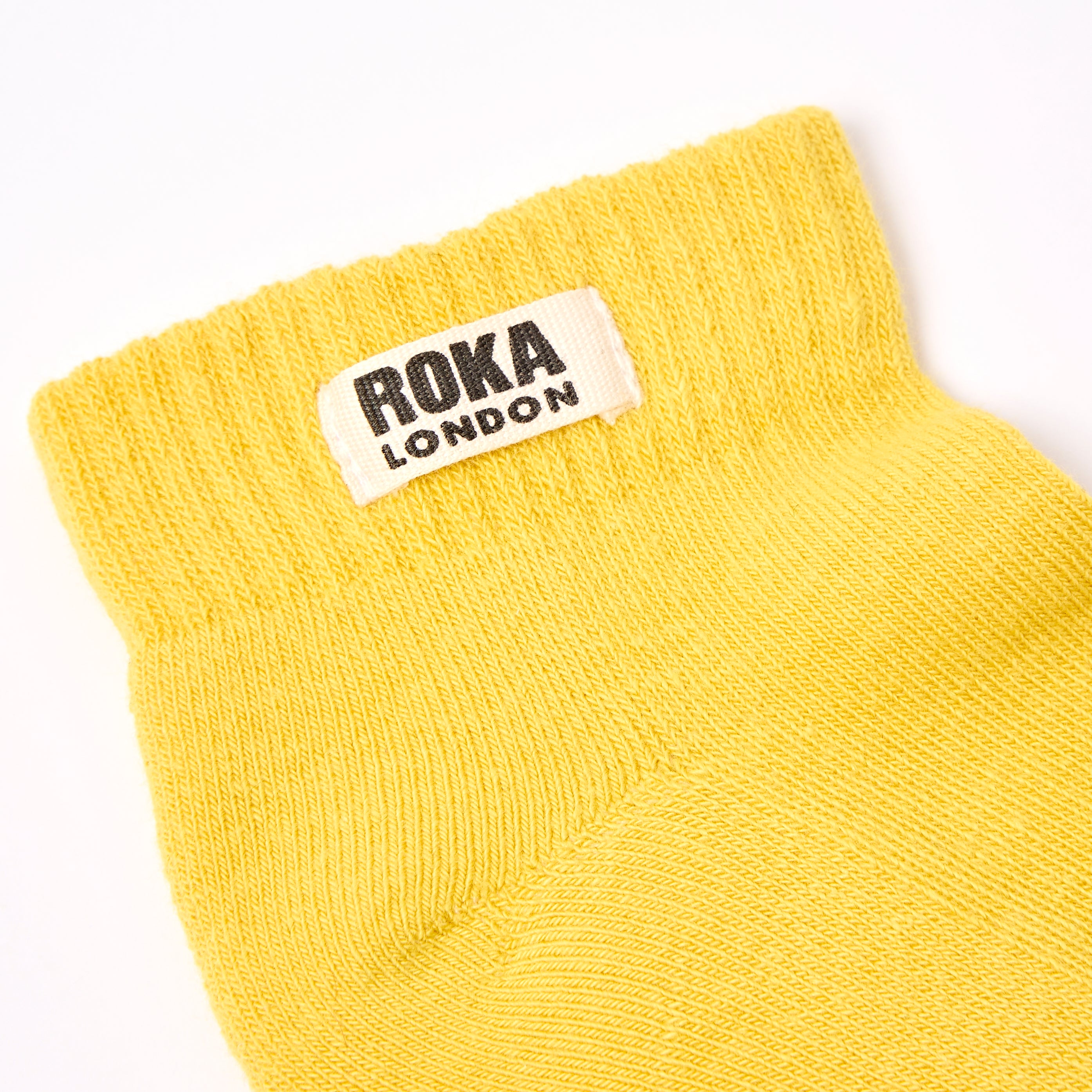 Roka London Wembley ankelsokker summer yellow barn