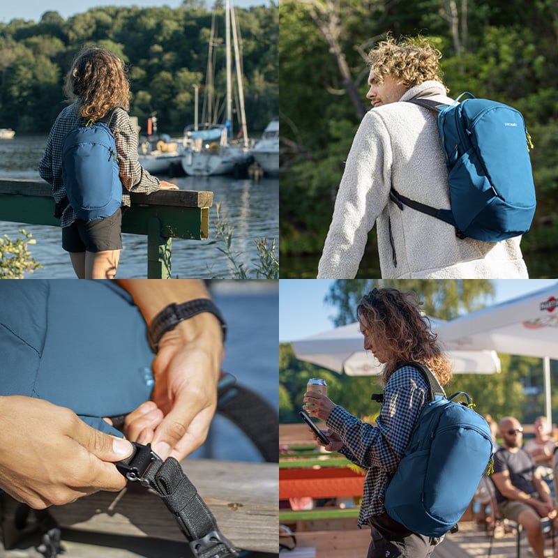 Pacsafe ECO ryggsekk 18 liter resirkulert