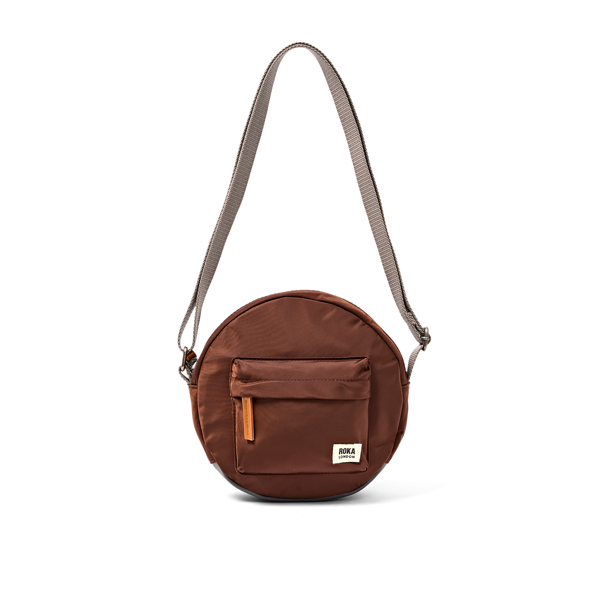 Roka London Paddington skulderveske Small Rocky Road rund