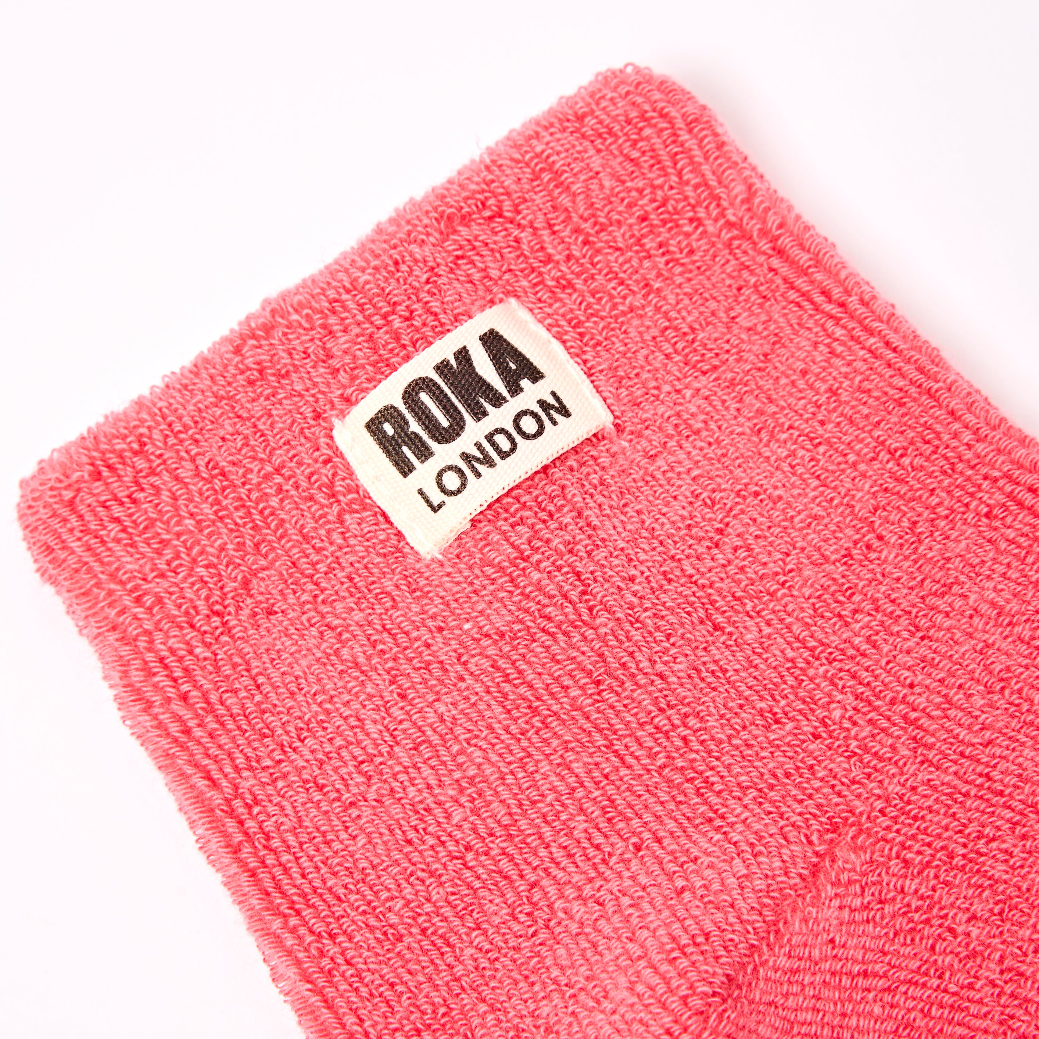 Roka London Watford sokker Coral dame økologisk bomull