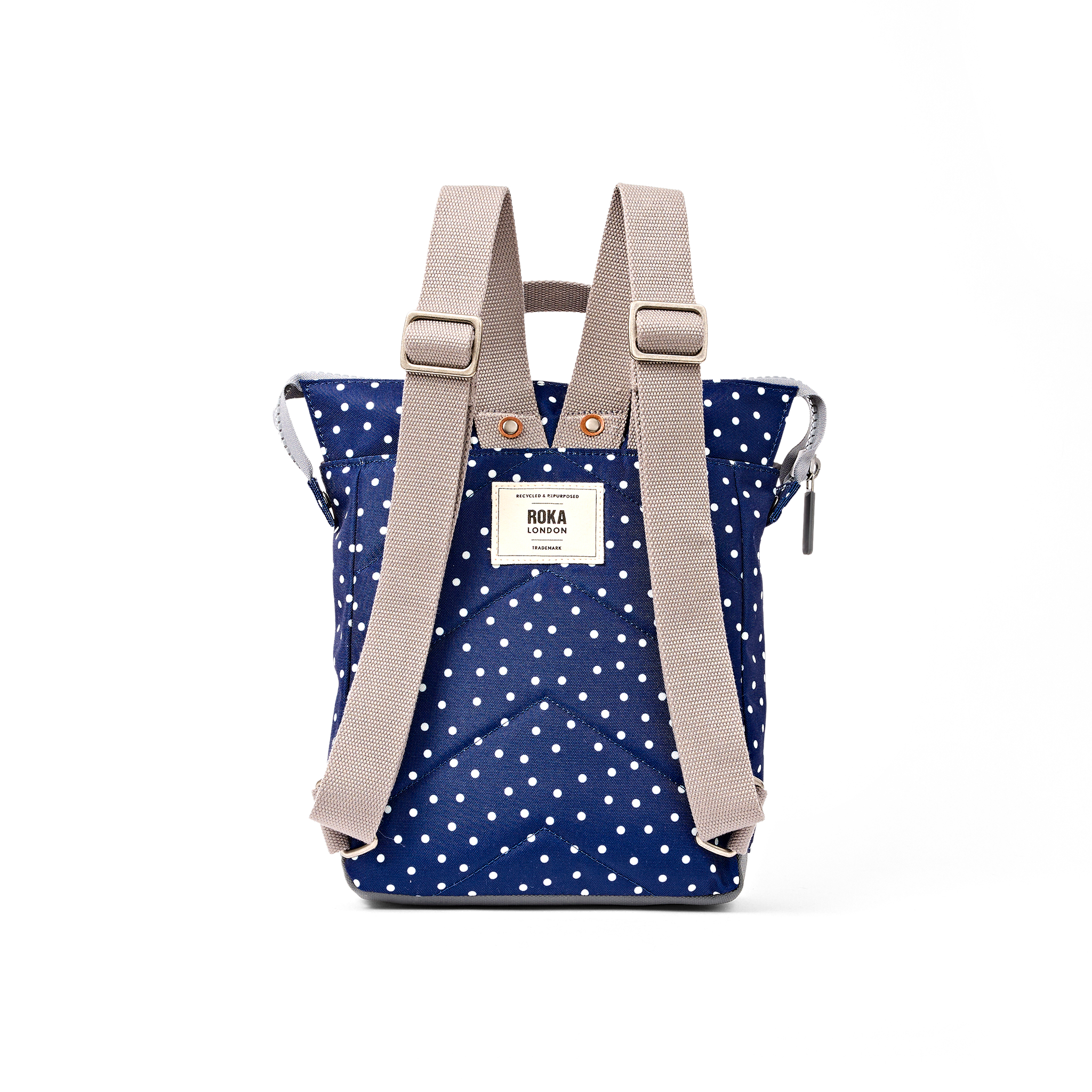 Roka Bantry Small ryggsekk 7,4 liter navy polka dot
