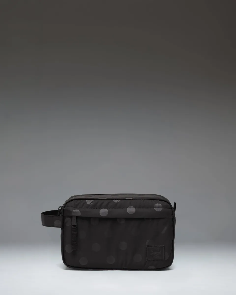 Herschel Chapter toalettmappe svart prikket