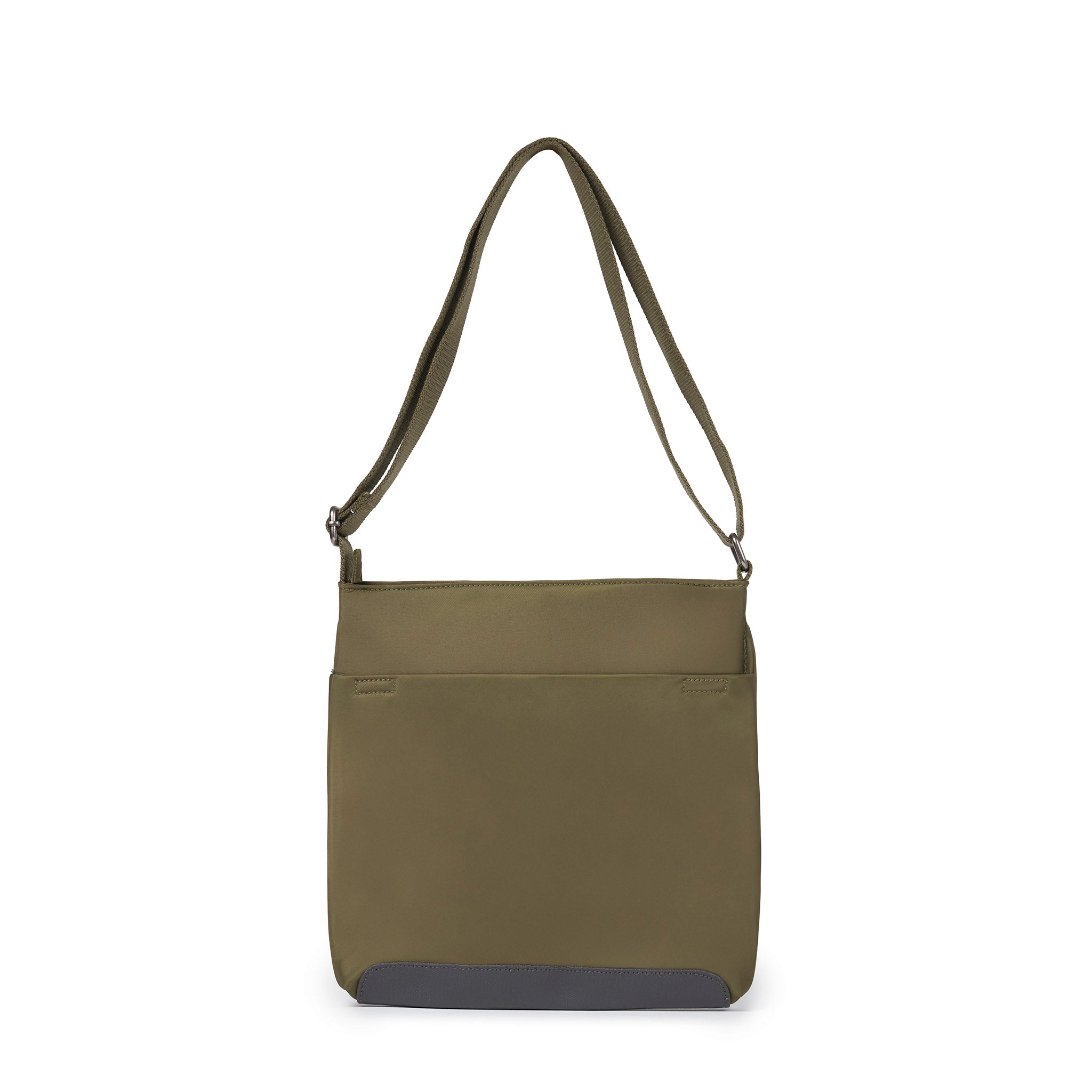 Roka London Kennington Crossbody skulderveske medium military tonal