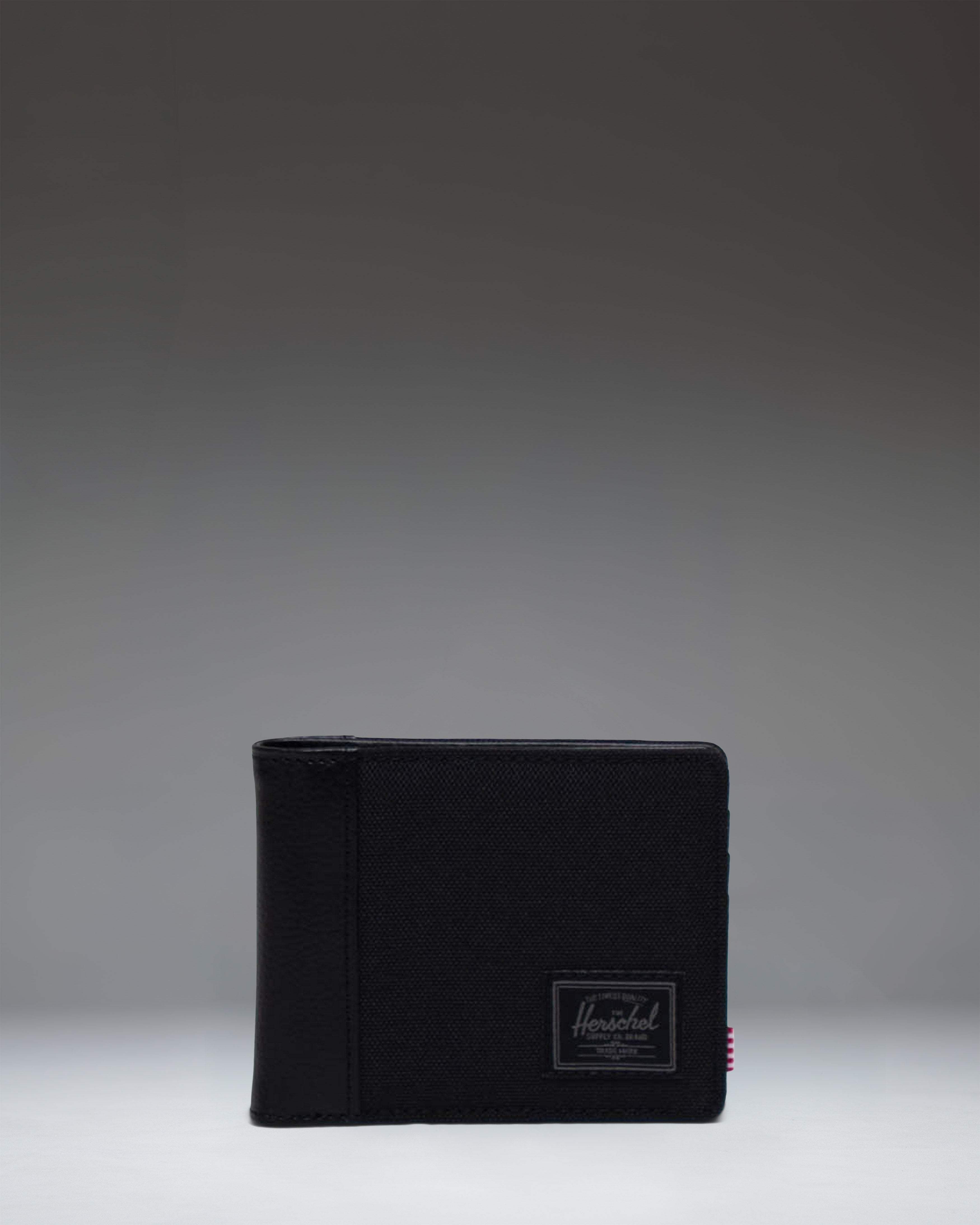 Herschel Hank lommebok svart brun bifold