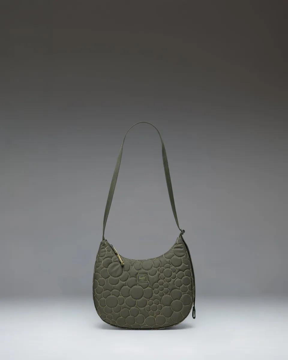 Herschel Yara Quilted skulderveske Black Tonal Daisy