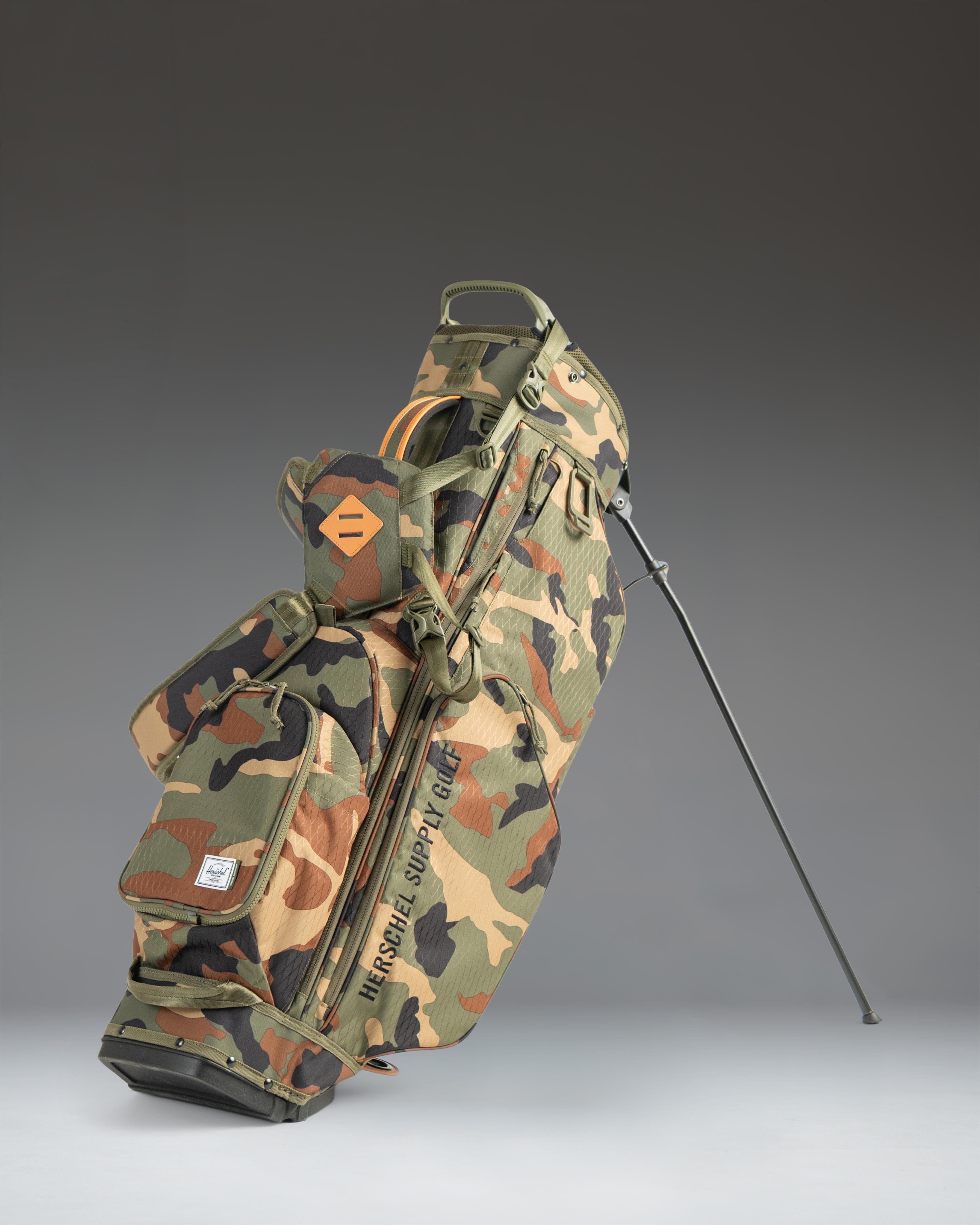 Herschel Watt Stand golfbag svart med kjølerom