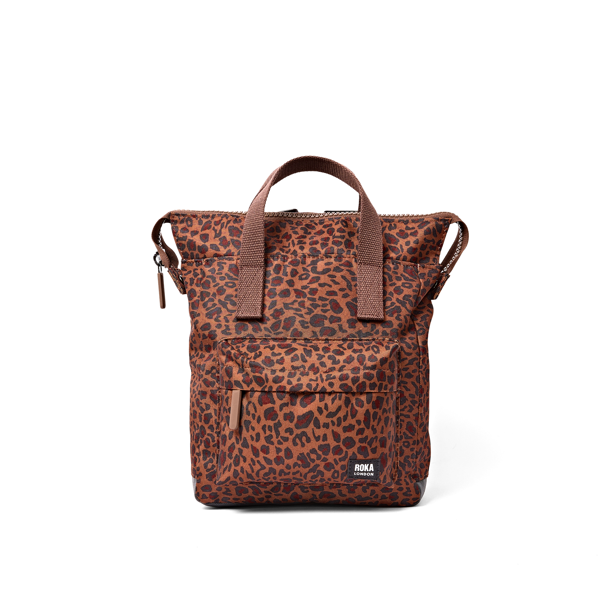 Roka London Bantry ryggsekk small 7,4 liter leopard værbestandig