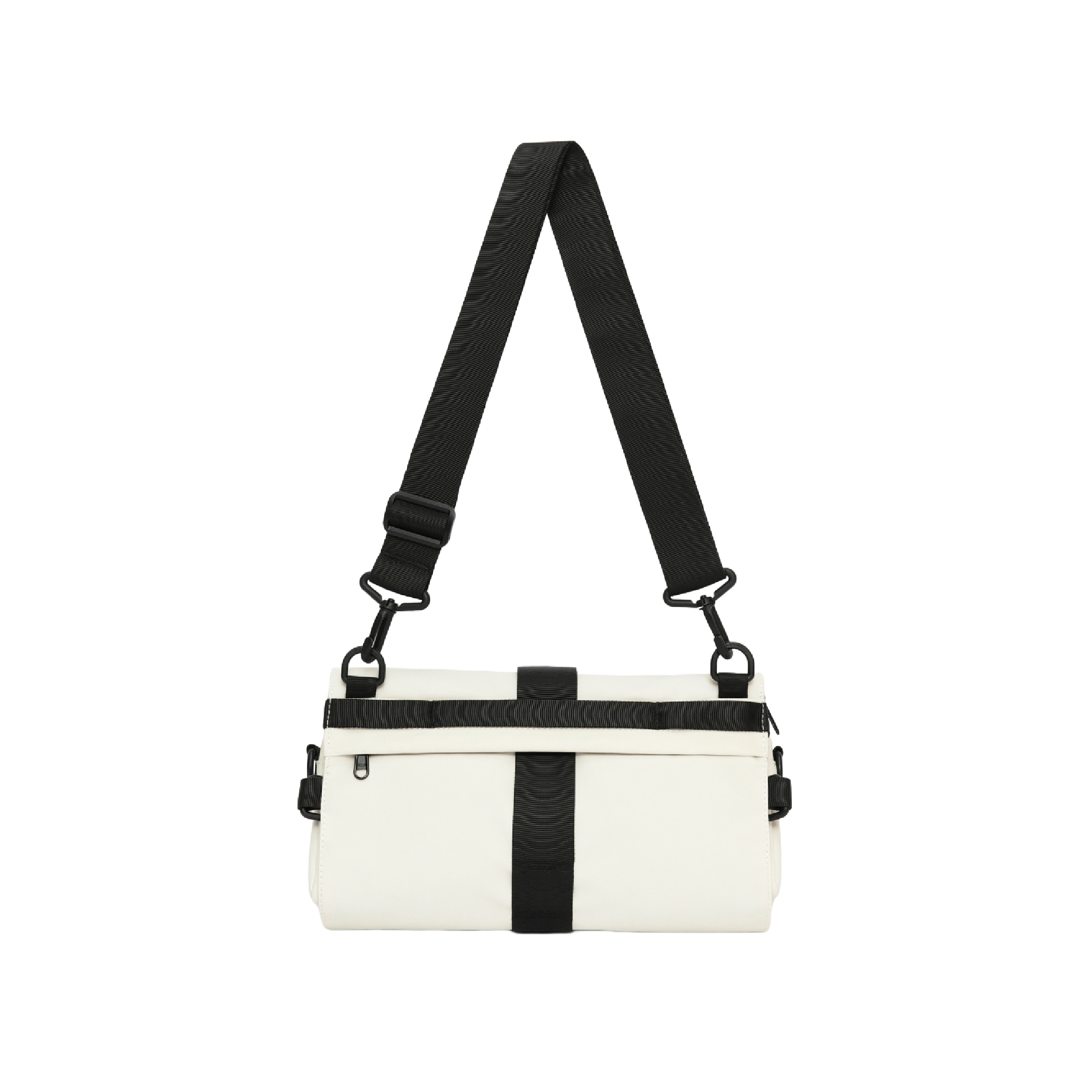 KIWEE Triangle Sling skulderveske hvit 3L vannavvisende