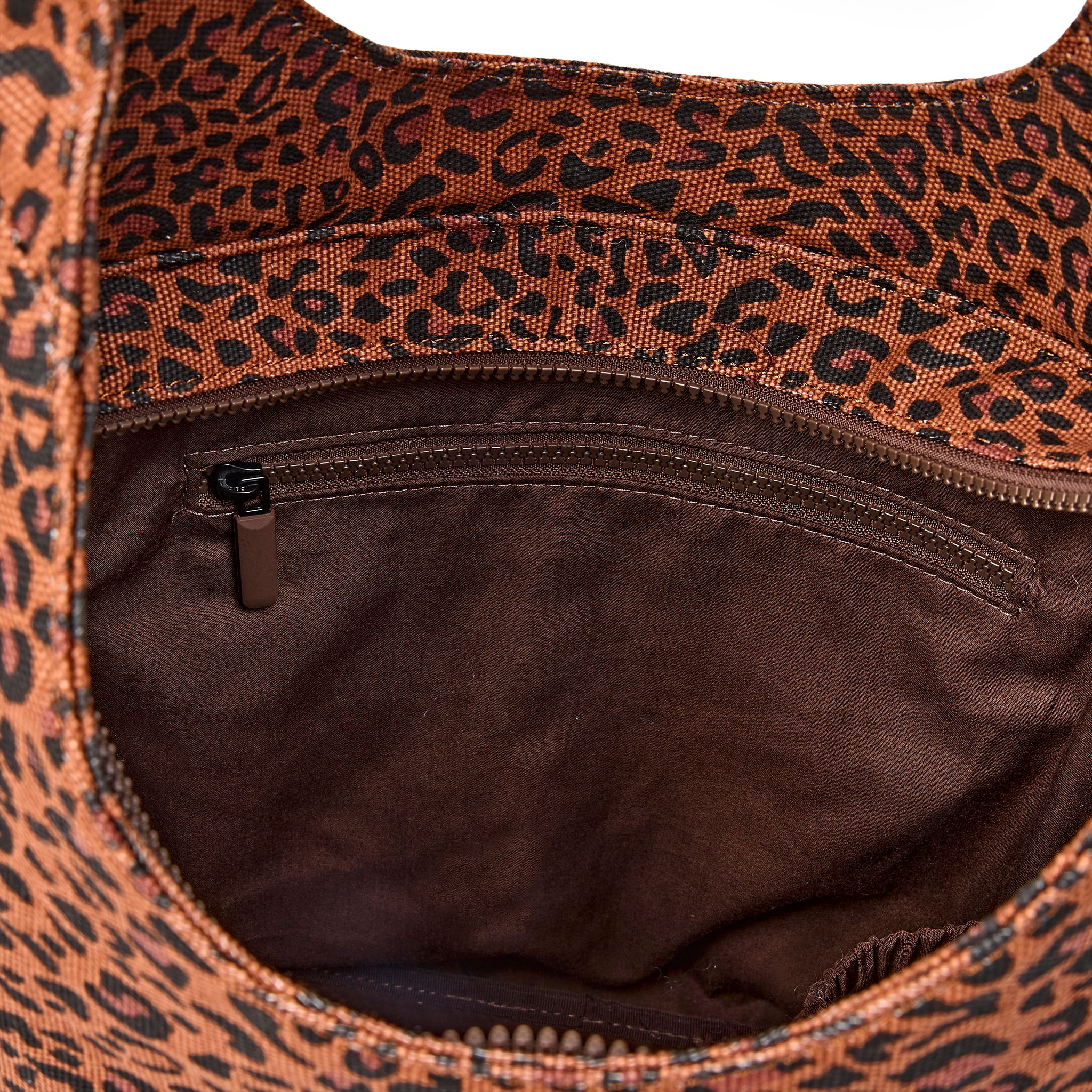 Roka London Hoxton Large skulderveske leopard vanntett