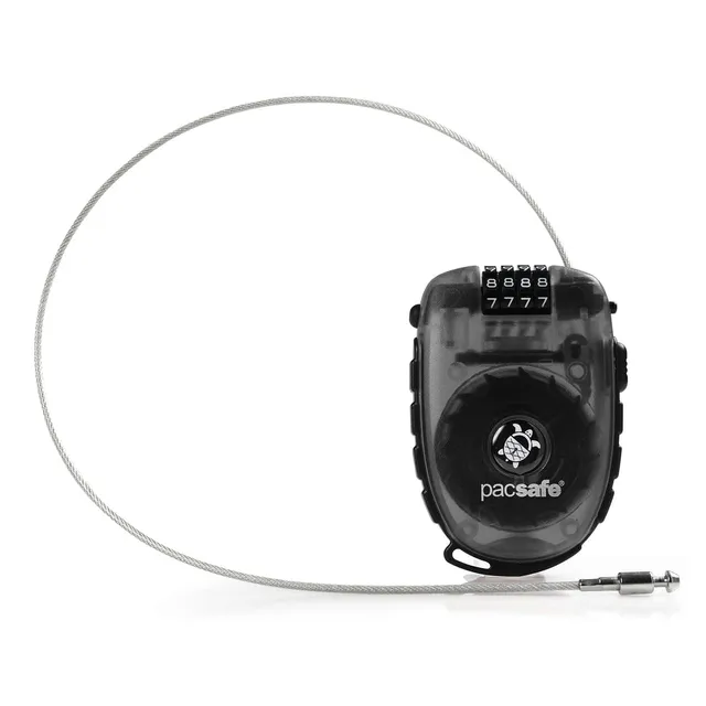 Pacsafe Retractasafe 250 kabellås 4-sifret kodelås