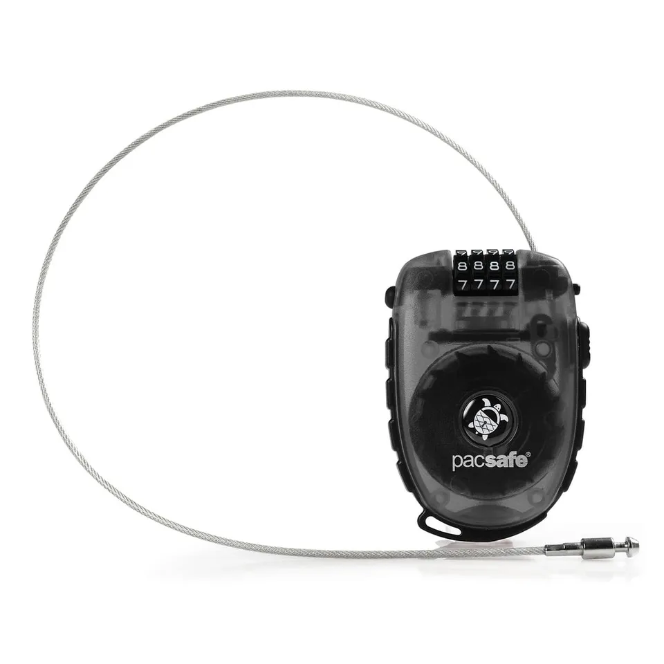 Pacsafe Retractasafe 250 kabellås 4-sifret kodelås