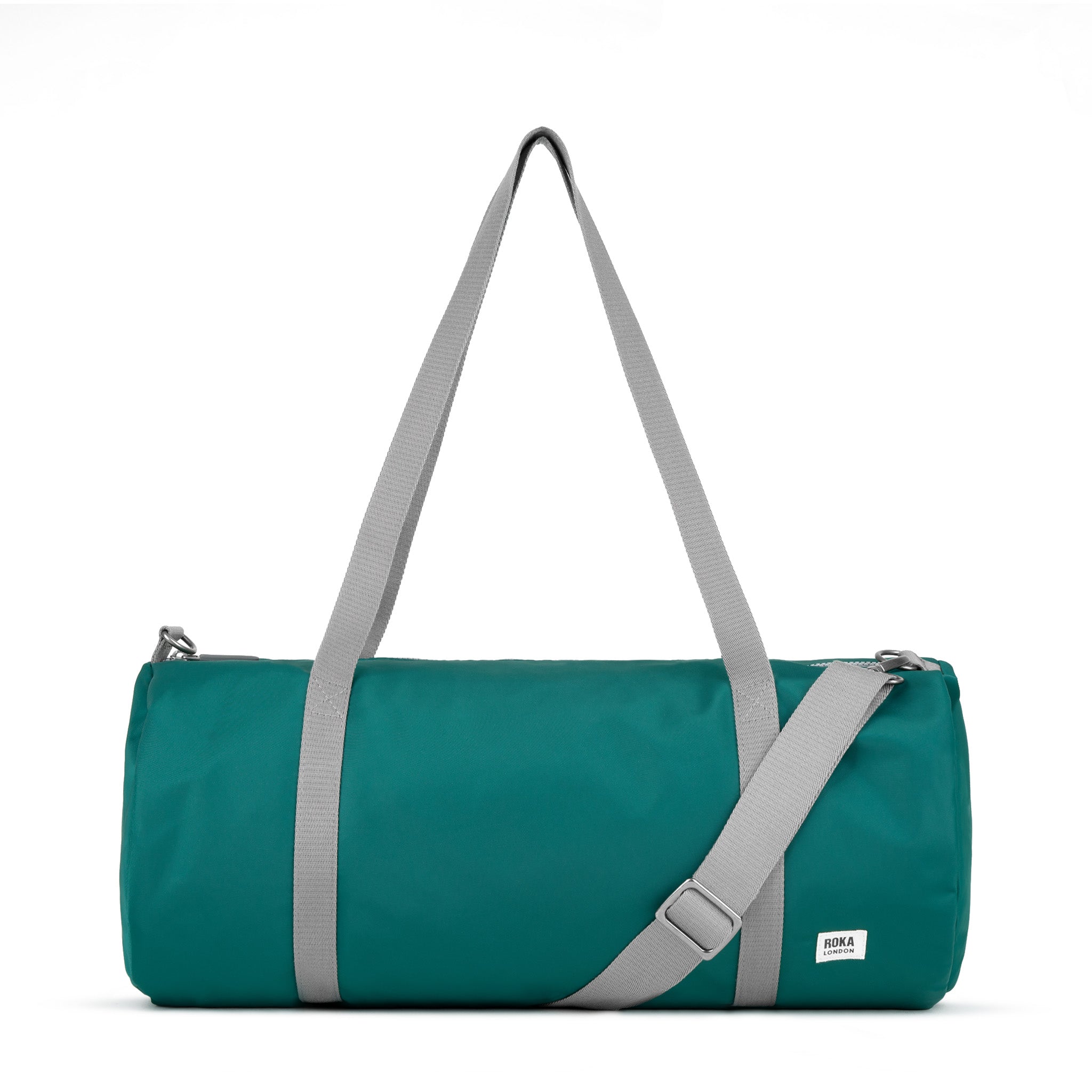 Roka London City duffelbag teal 25,4 liter bærehåndtak