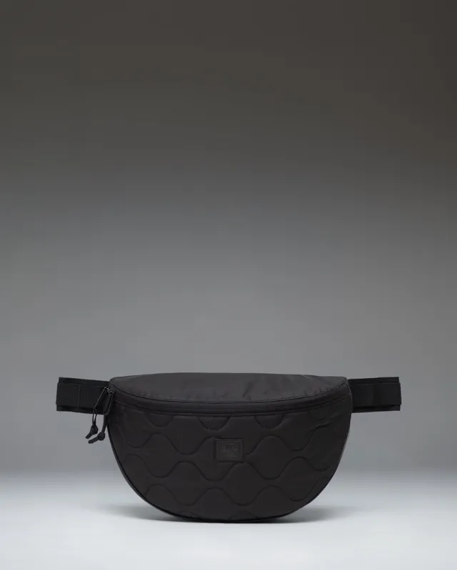 Herschel Kaine XL rumpetaske svart vattert