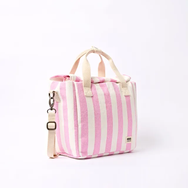 Roka London Hampstead lunsjveske Sherbet Stripe 7,4 liter