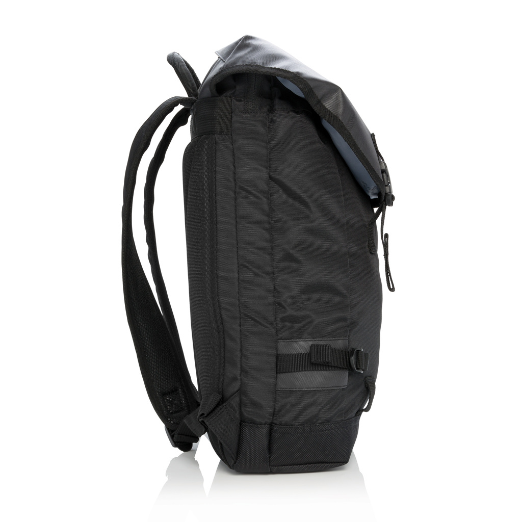 Swiss Peak 17" laptopsekk ryggsekk svart slitesterk