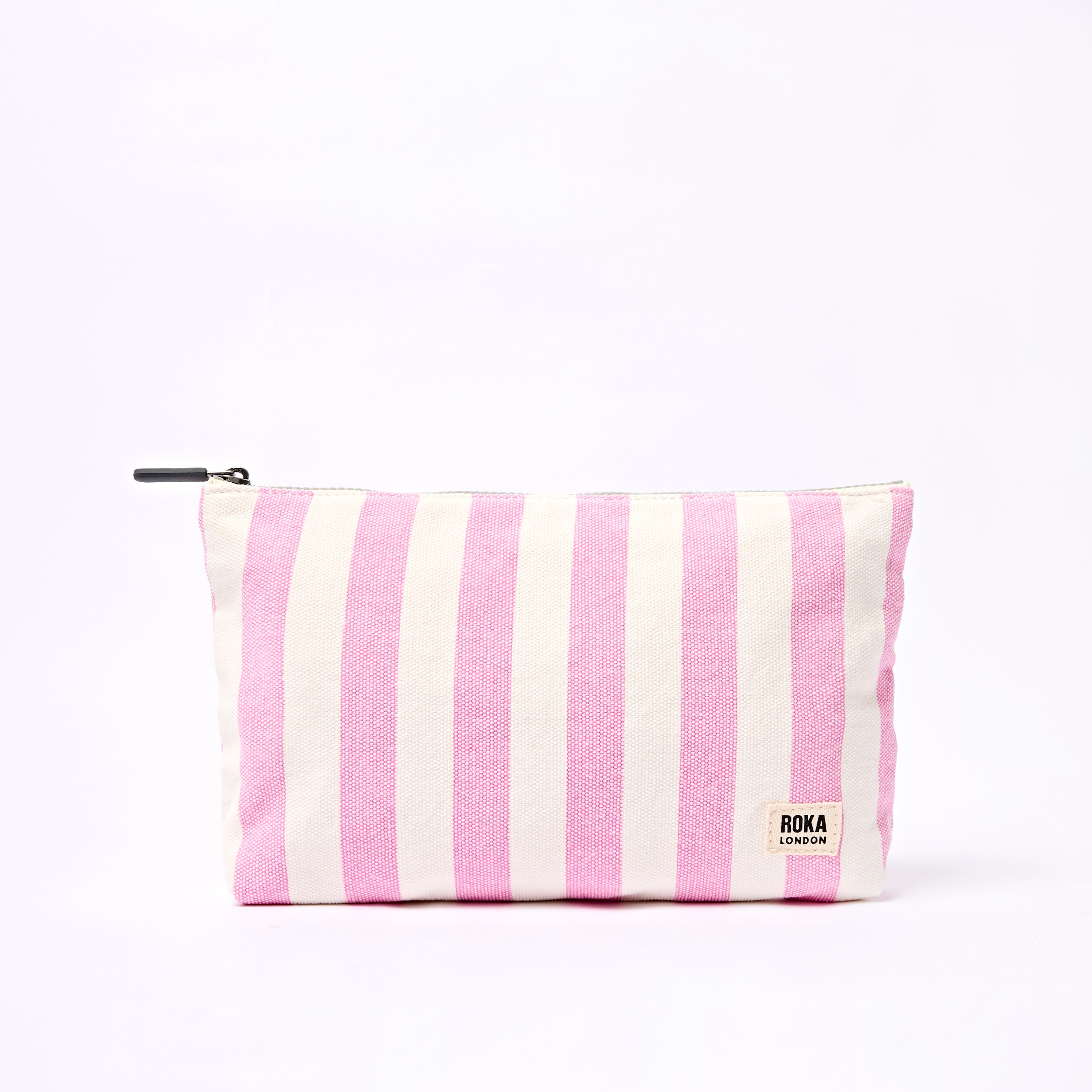 Roka London Maida Vale pouch sherbet stripe medium 2,2 liter