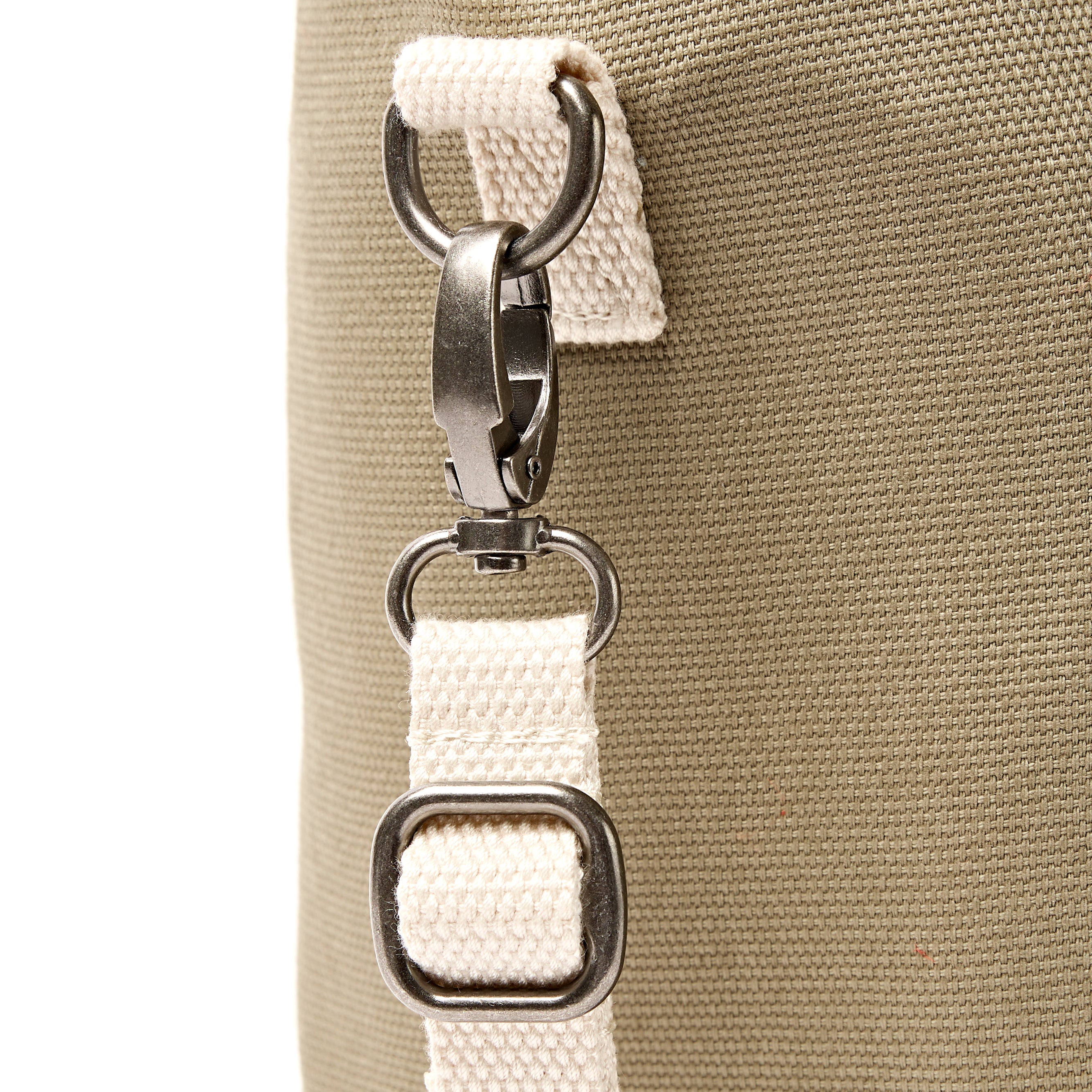 Roka London Hampstead lunsjveske Taupe isolert 7,4L