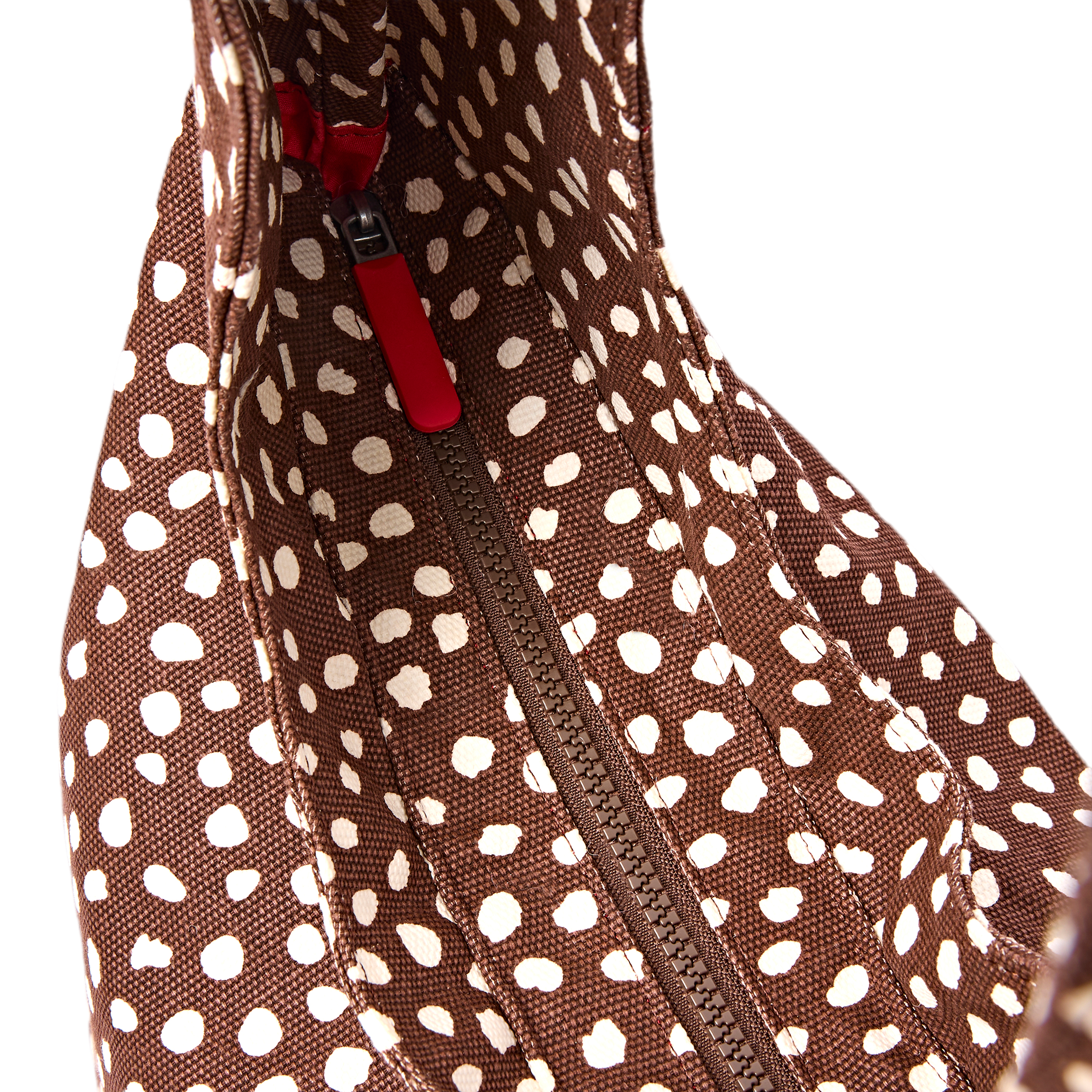 Roka London Hoxton skulderveske Brown Spot Large 15,3 liter
