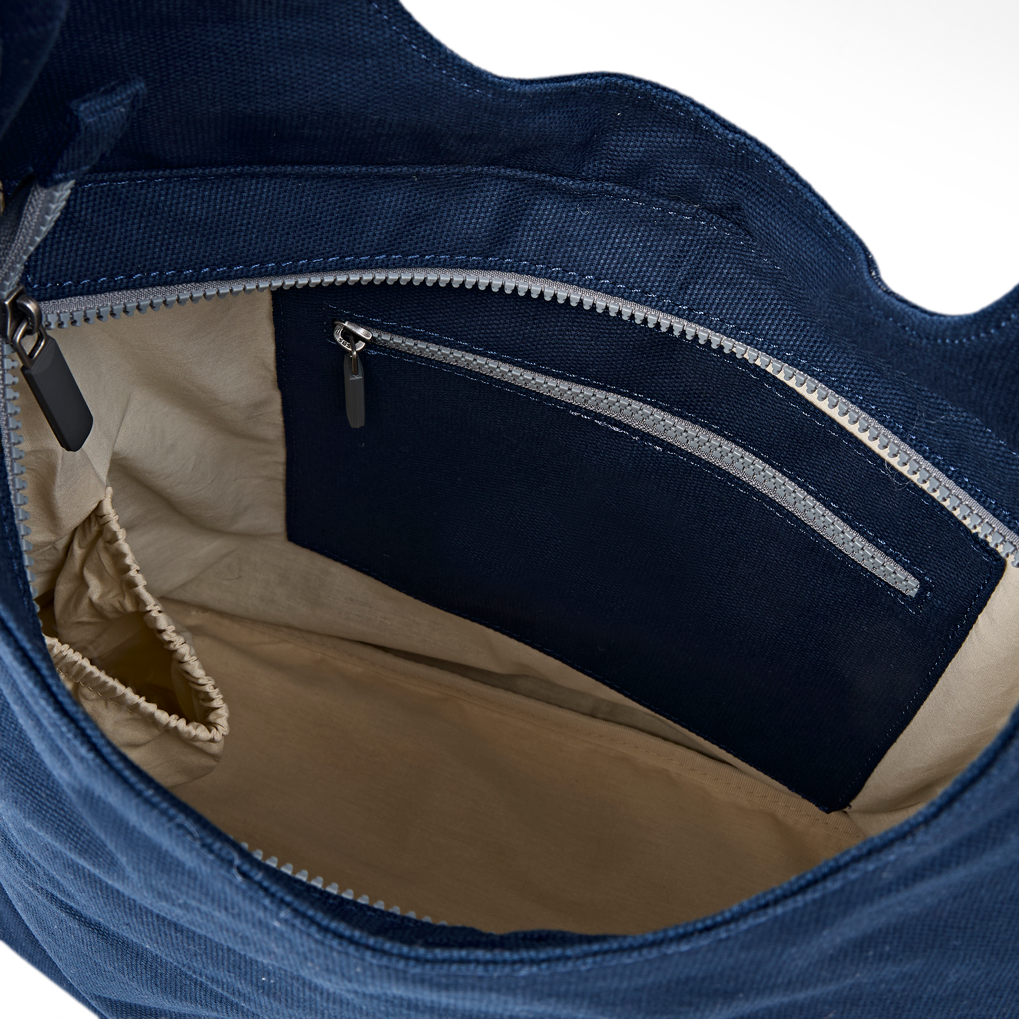 Roka London Hoxton skulderveske Admiral Large canvas