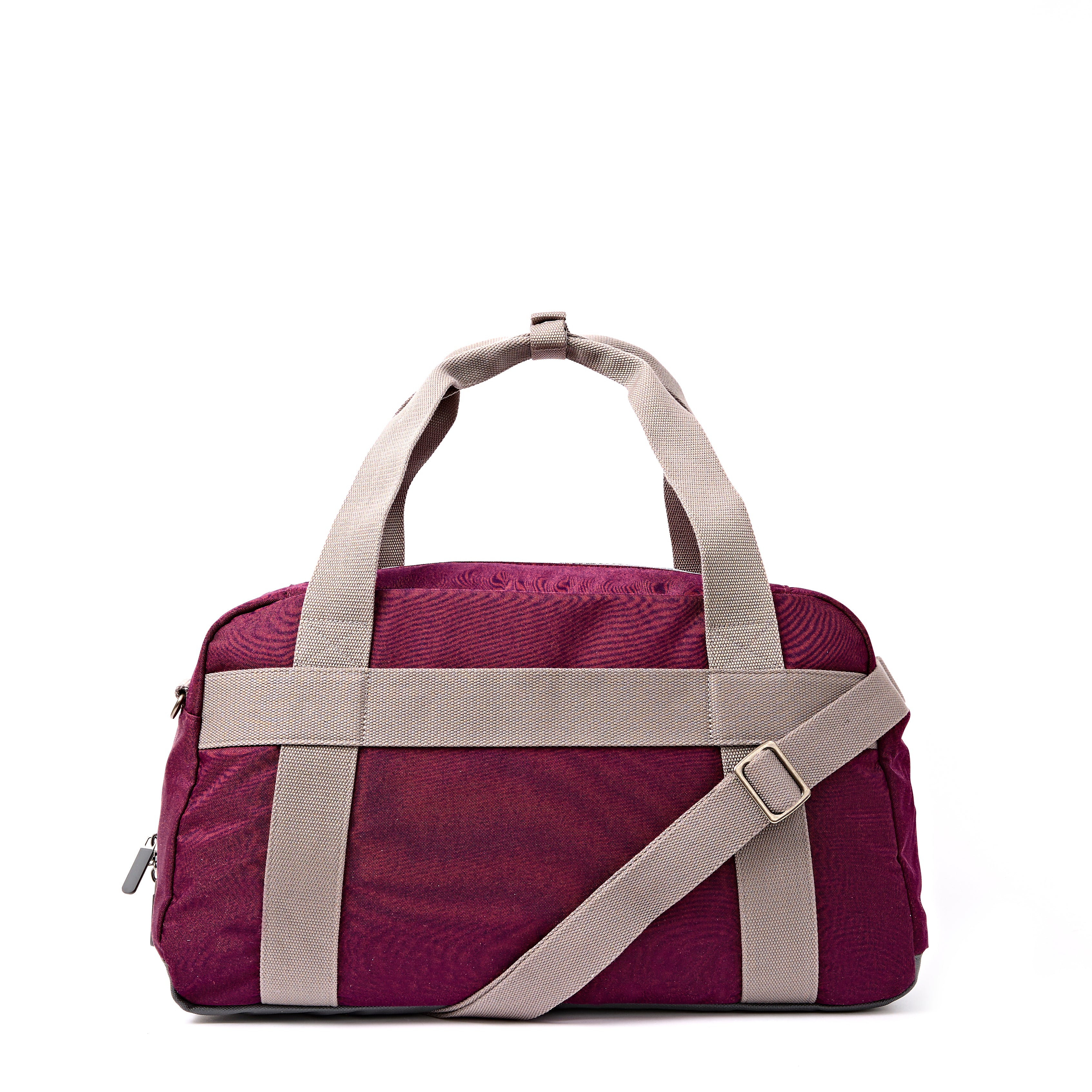 Roka London Gatwick Small duffelbag cherry håndbagasje