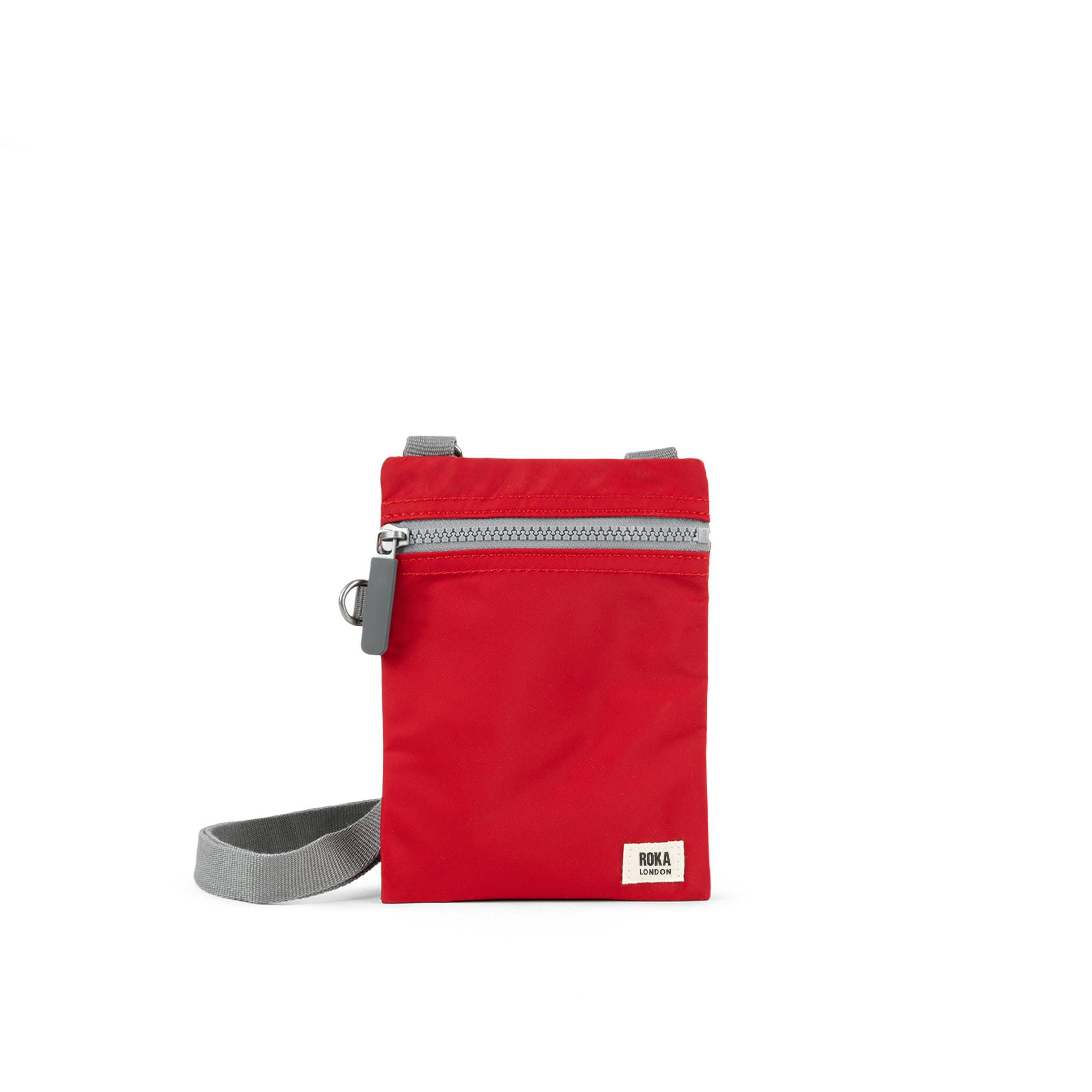 Roka London Chelsea XS mobilveske cranberry nylon