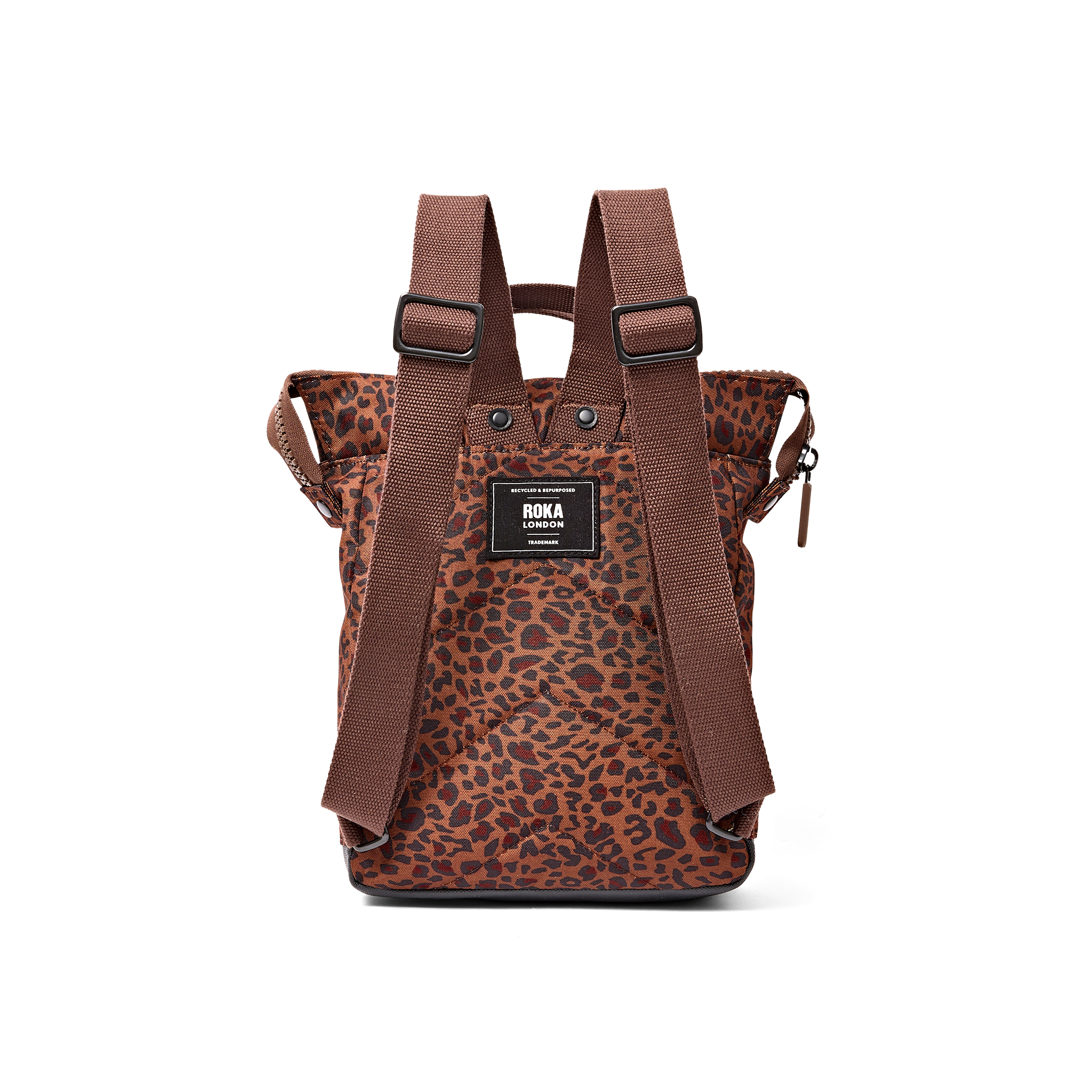 Roka London Bantry ryggsekk small 7,4 liter leopard værbestandig