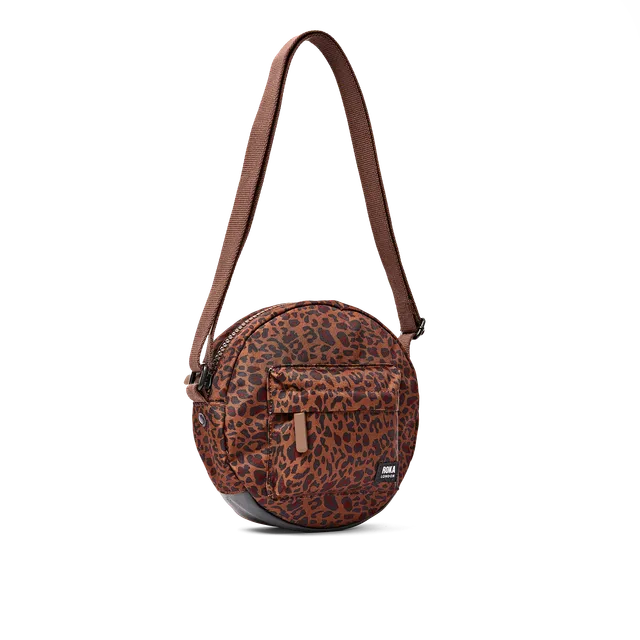 Roka London Paddington crossbody-veske Mini Leopard 4,1 liter