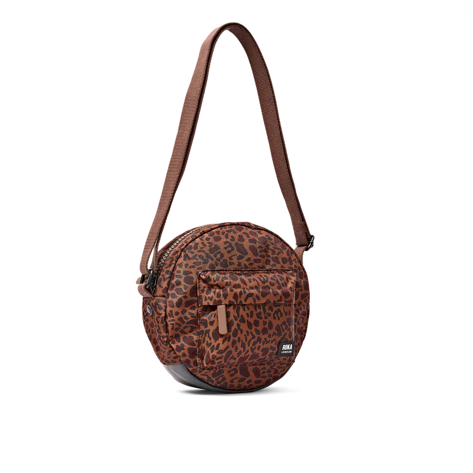 Roka London Paddington crossbody-veske Mini Leopard 4,1 liter