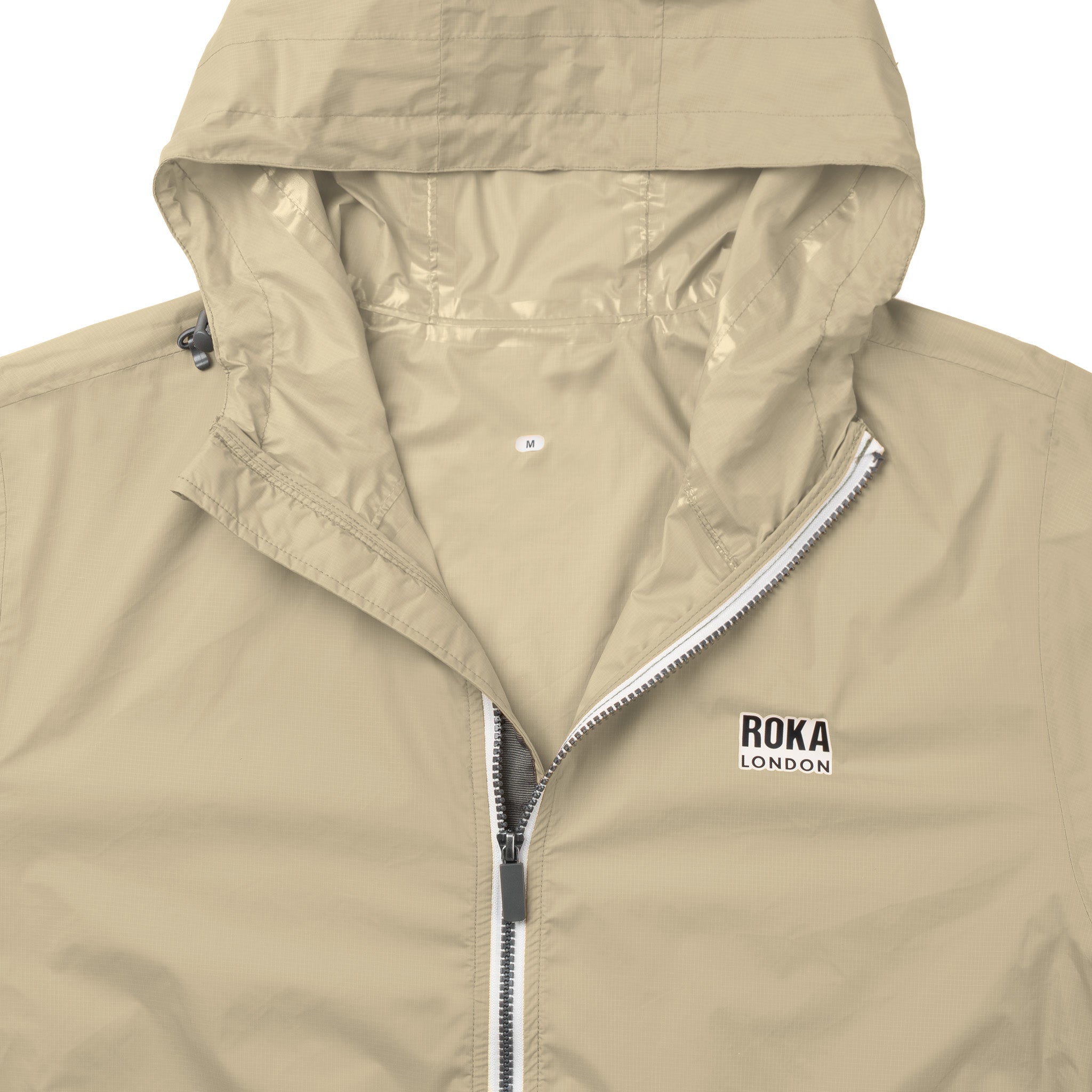 Roka London Holborn regnjakke taupe 10000 mm