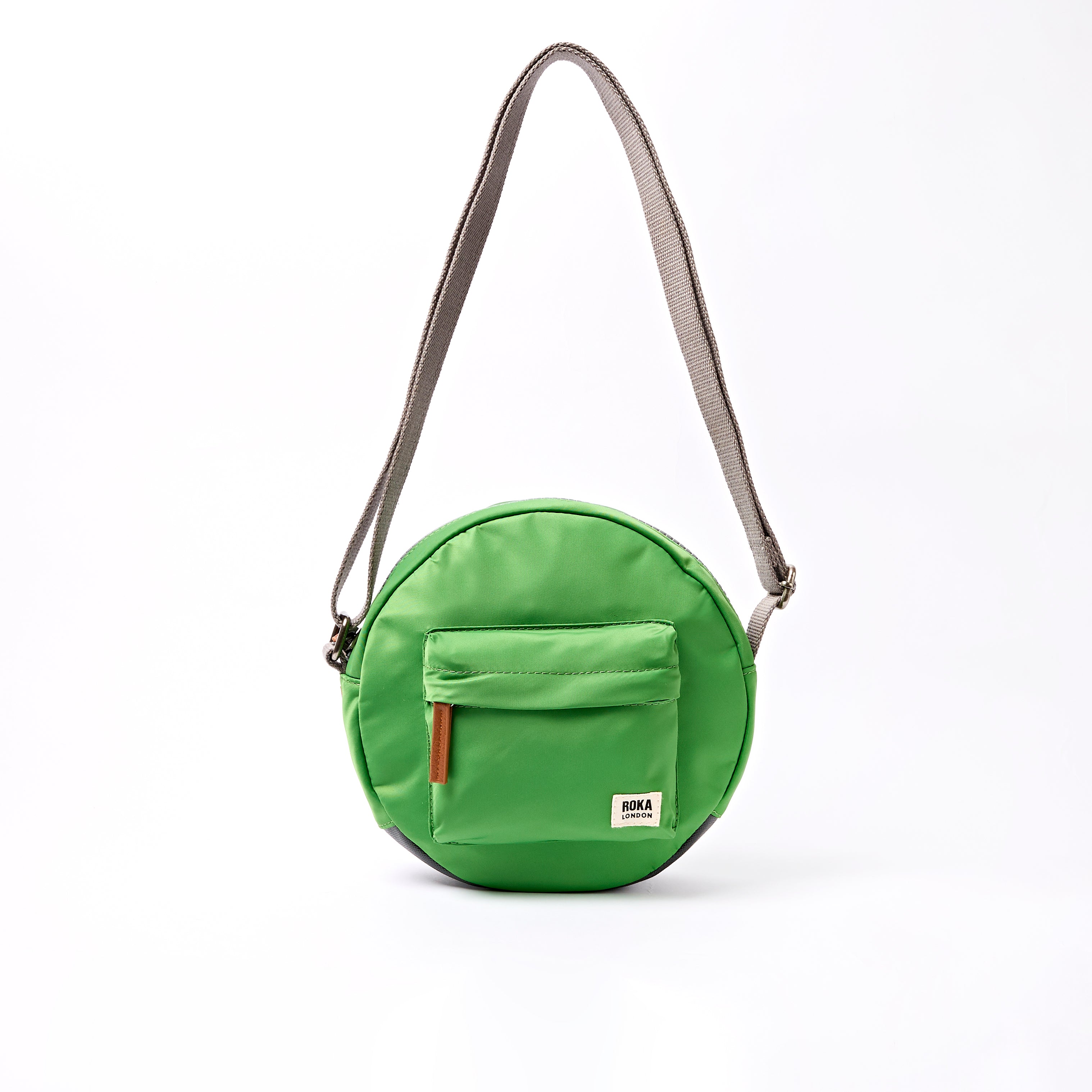 Roka London Paddington crossbody small online lime rund