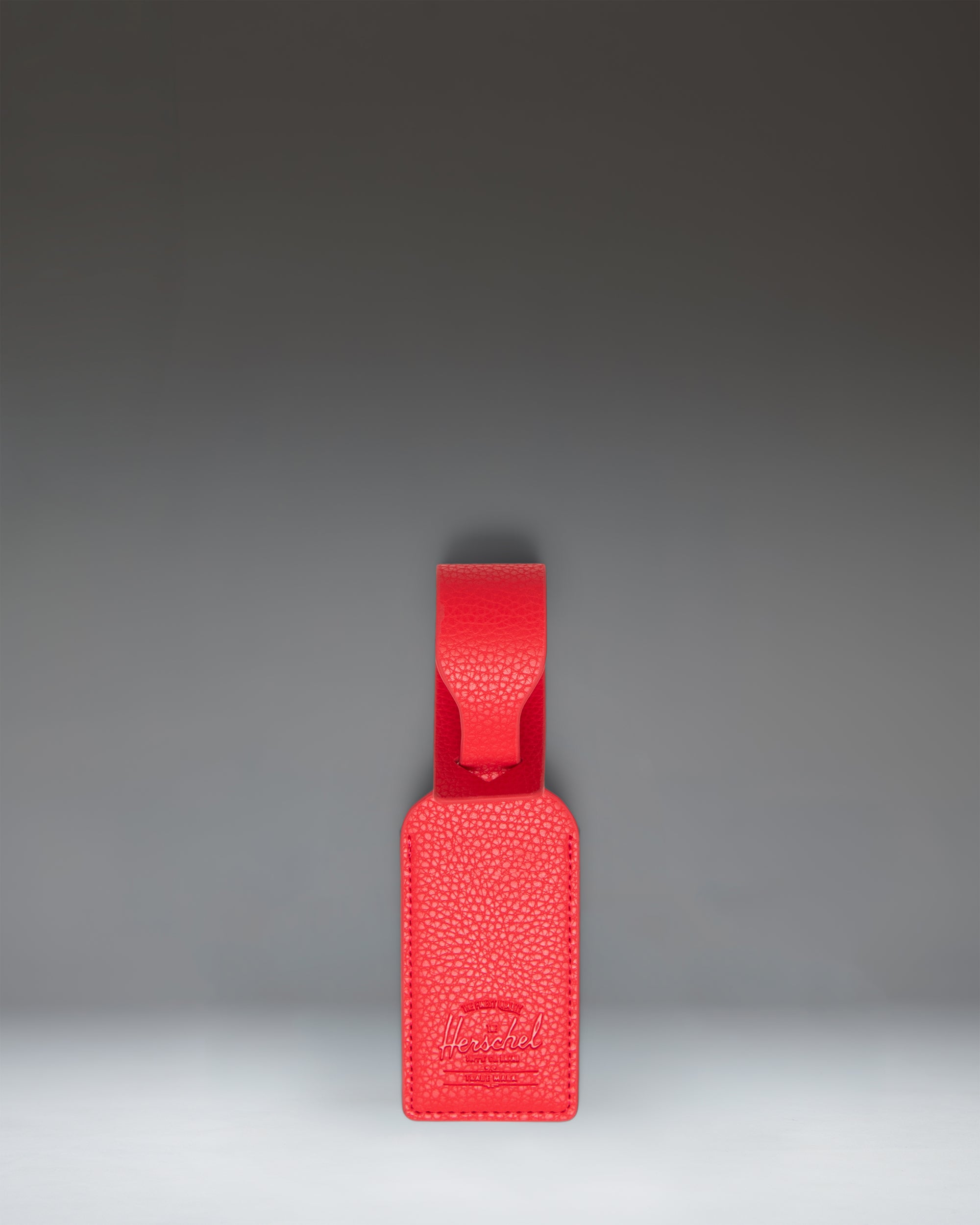 Herschel Luggage Tag bagasjelapp svart kunstlær