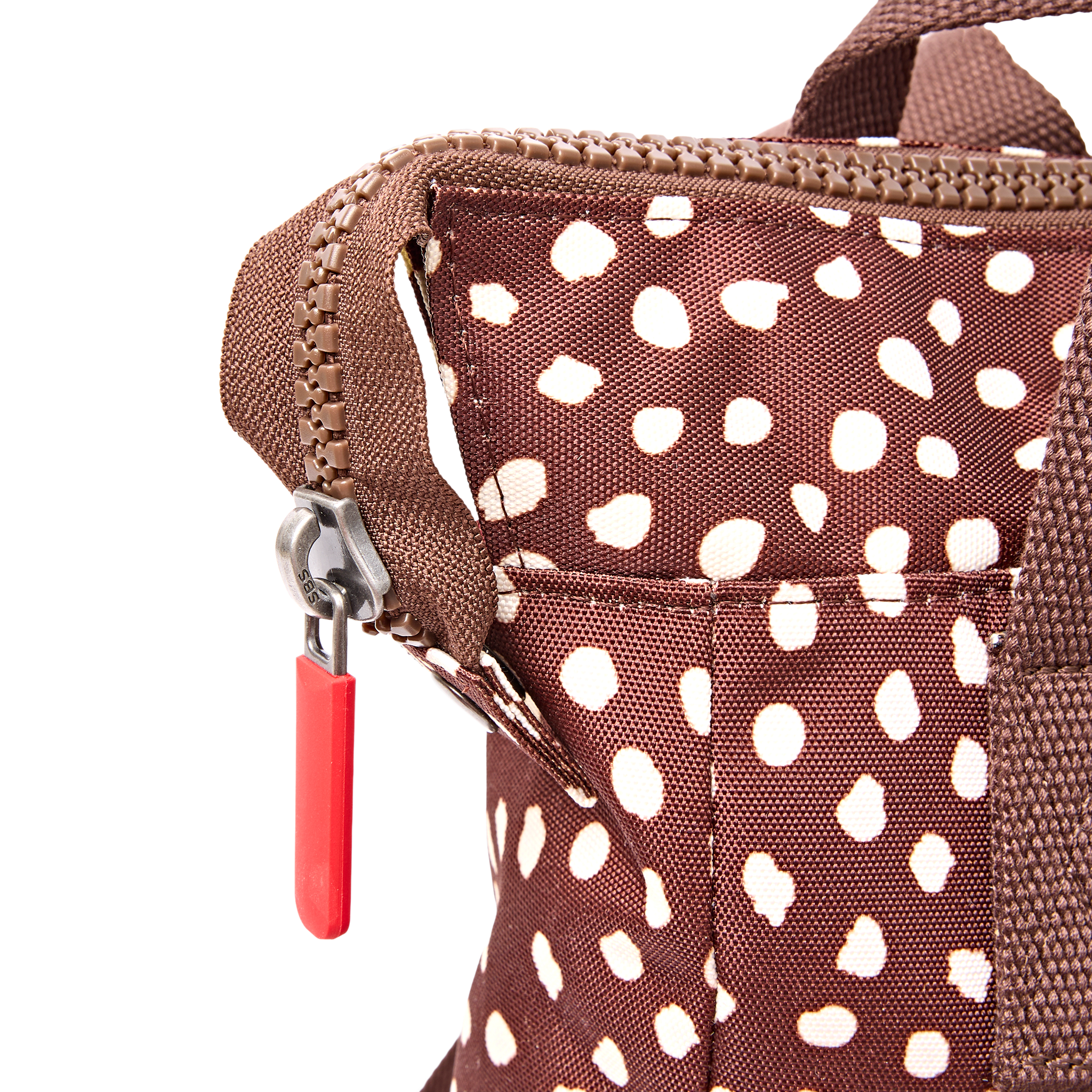 Roka London Bantry Brown Dot ryggsekk small 7 liter