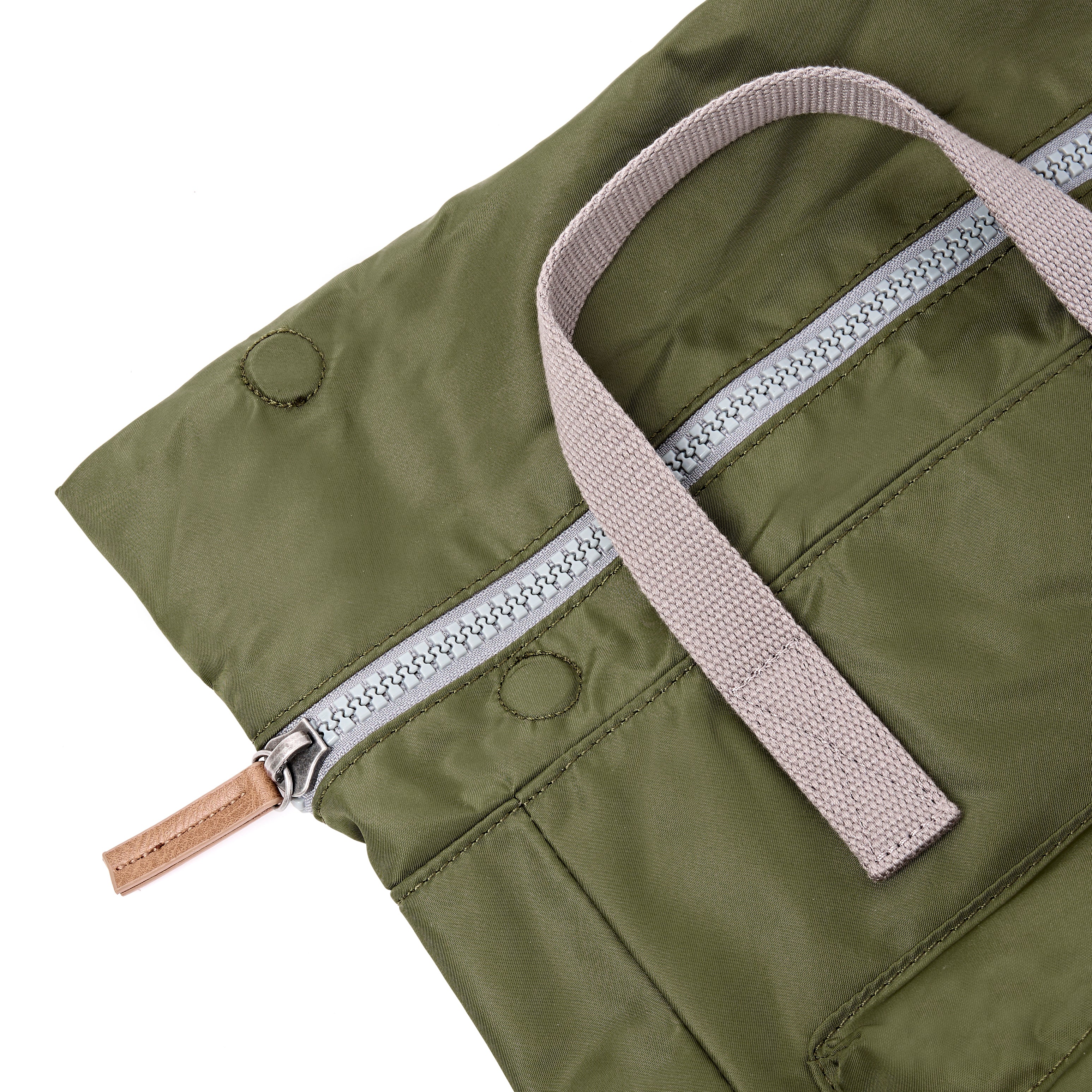 Roka London Canfield rolltop ryggsekk military 9,8/16,4 liter