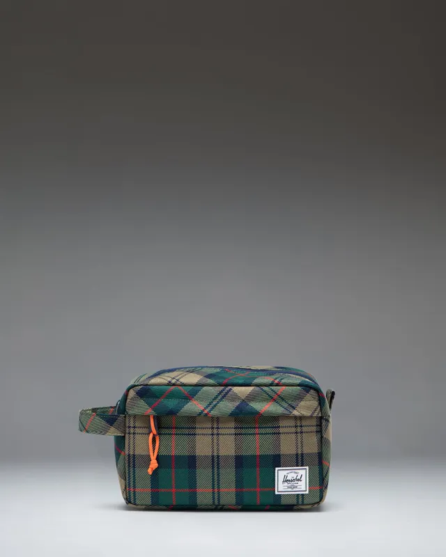 Herschel Chapter toalettmappe Eden Plaid rutet stor