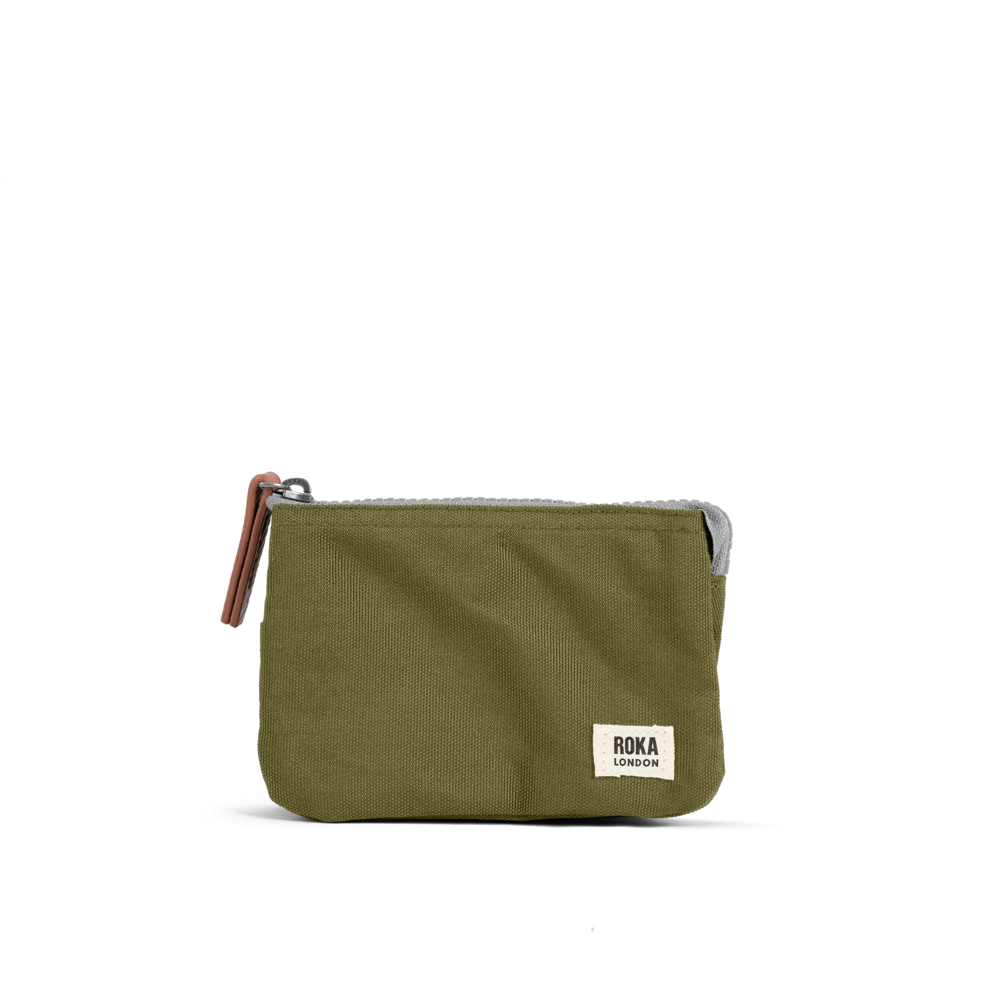 Roka London Carnaby lommebok moss small 0,2 liter