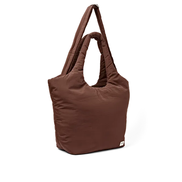 Roka London Oxford skulderveske Medium brun 24,3 liter