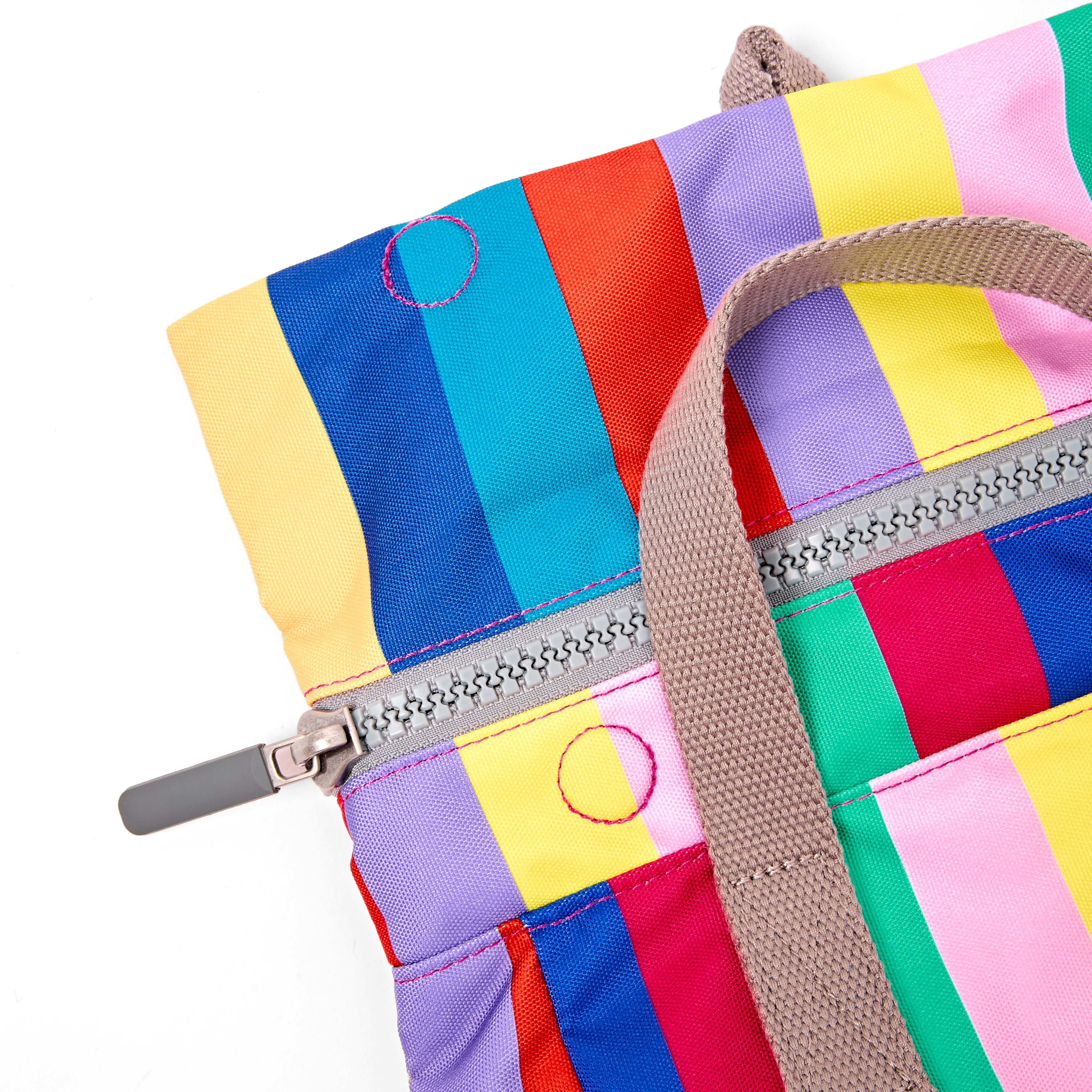 Roka London Canfield Stripe roll top ryggsekk 16 liter