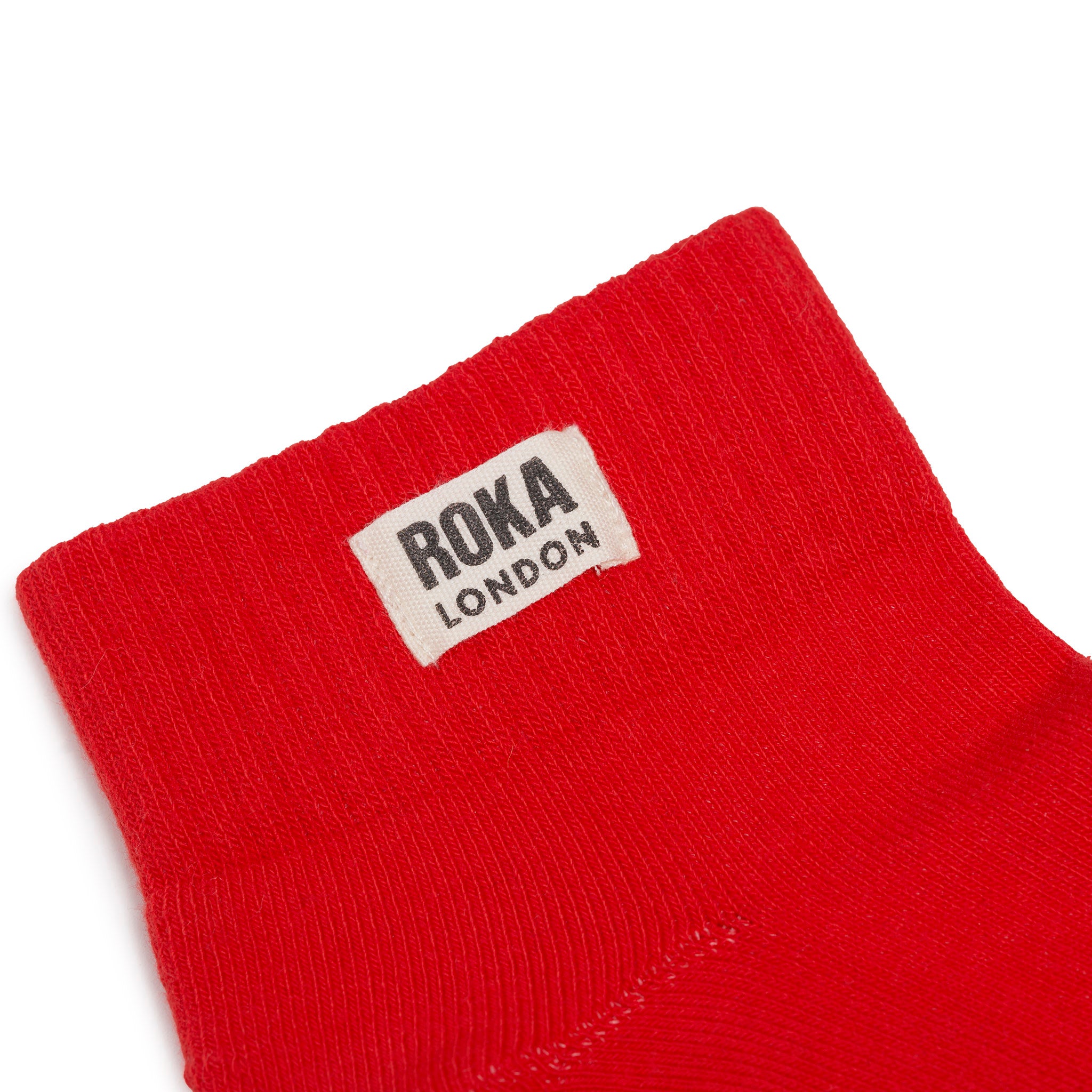 Roka London Wembley ankelsokker cranberry dame 36-42