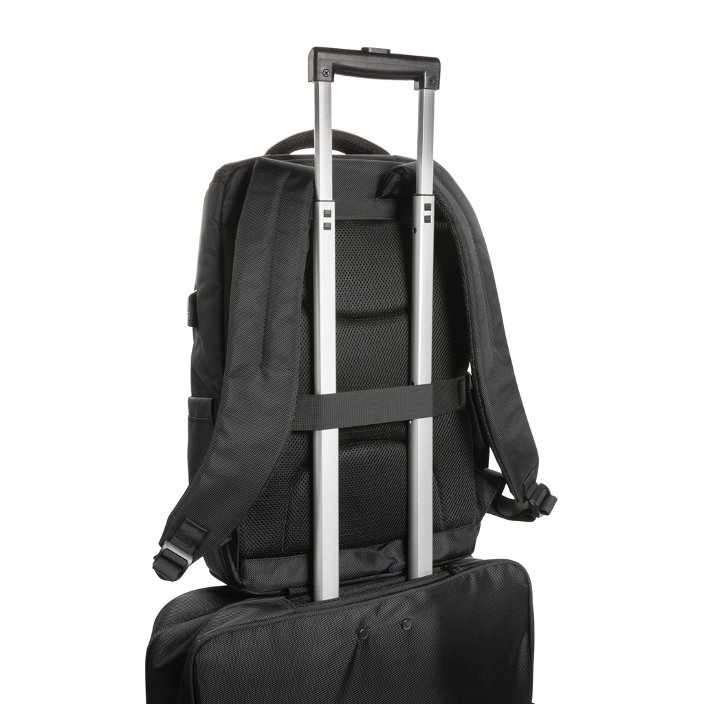 Swiss Peak Voyager AWARE RPET ryggsekk 15,6 svart