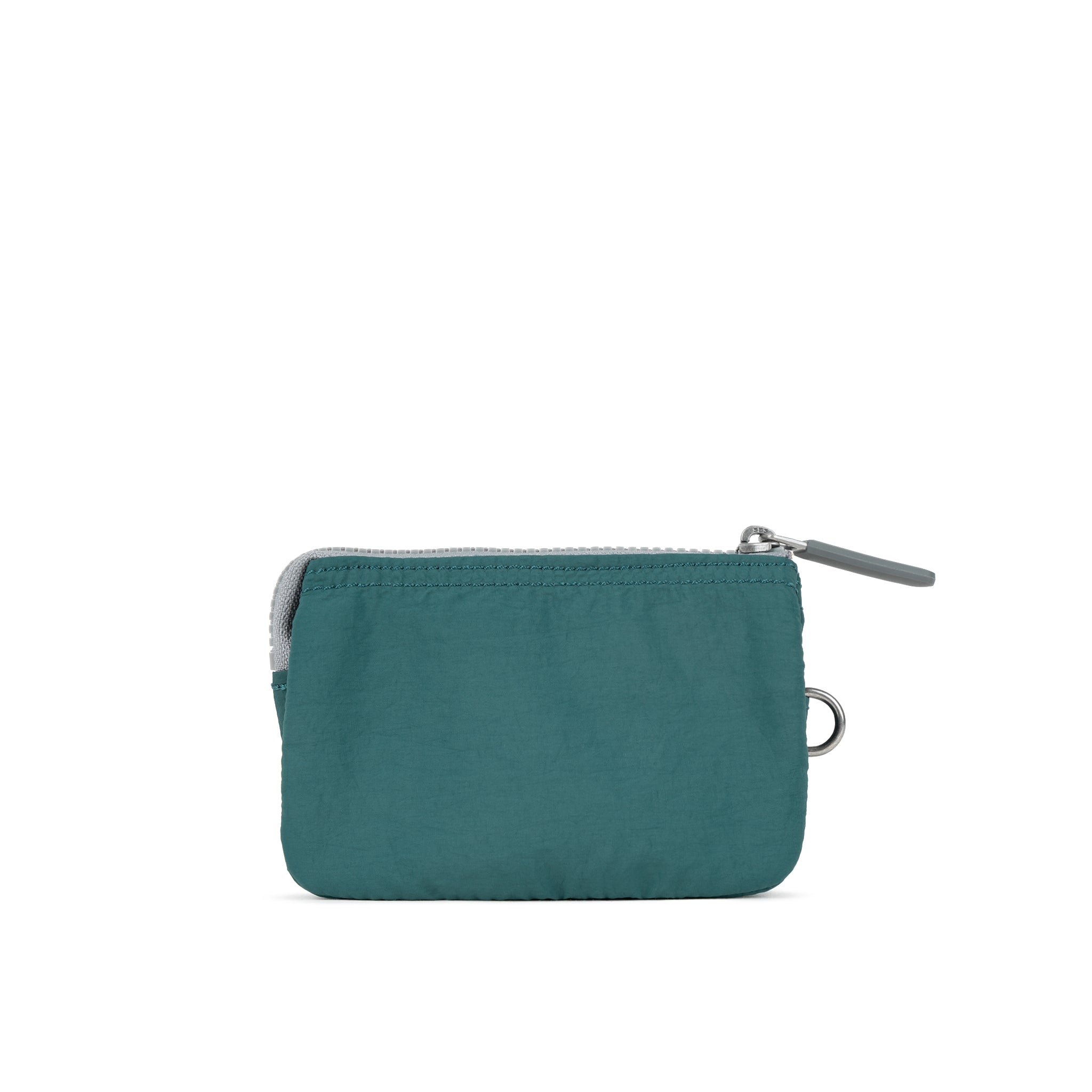 Roka London Carnaby lommebok Teal Small resirkulert