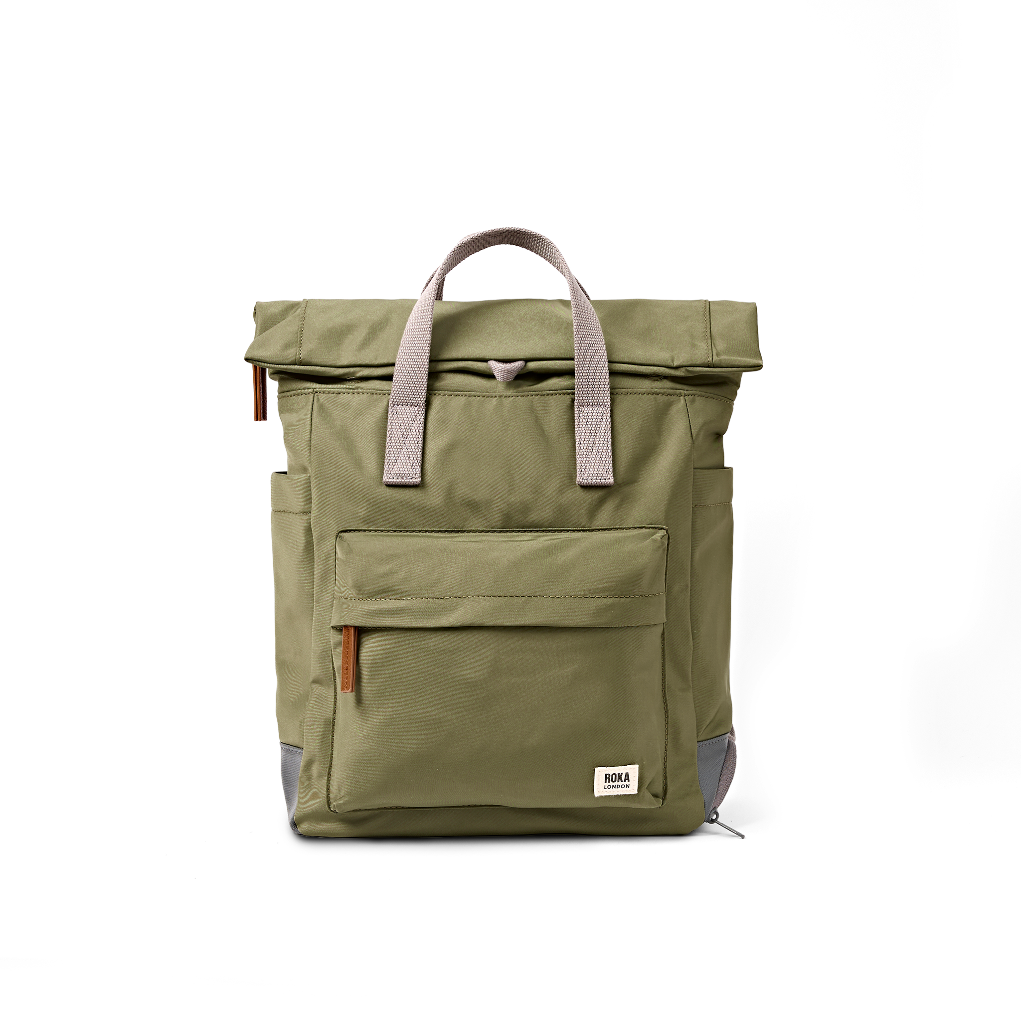 Roka London Bayswater ryggsekk chive 14,6 liter paraplylomme