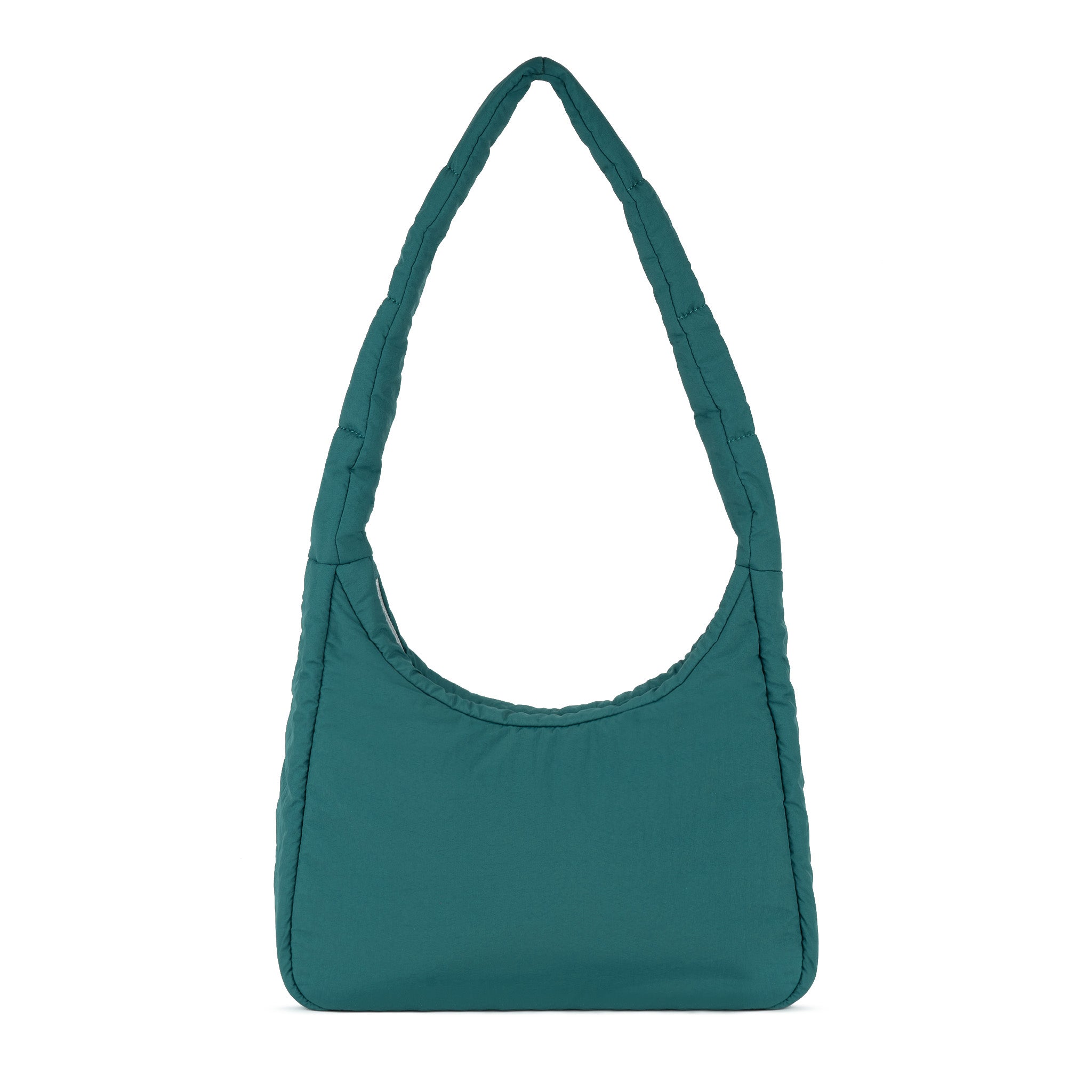Roka London Belsize skulderveske medium teal puffy 14,7 liter