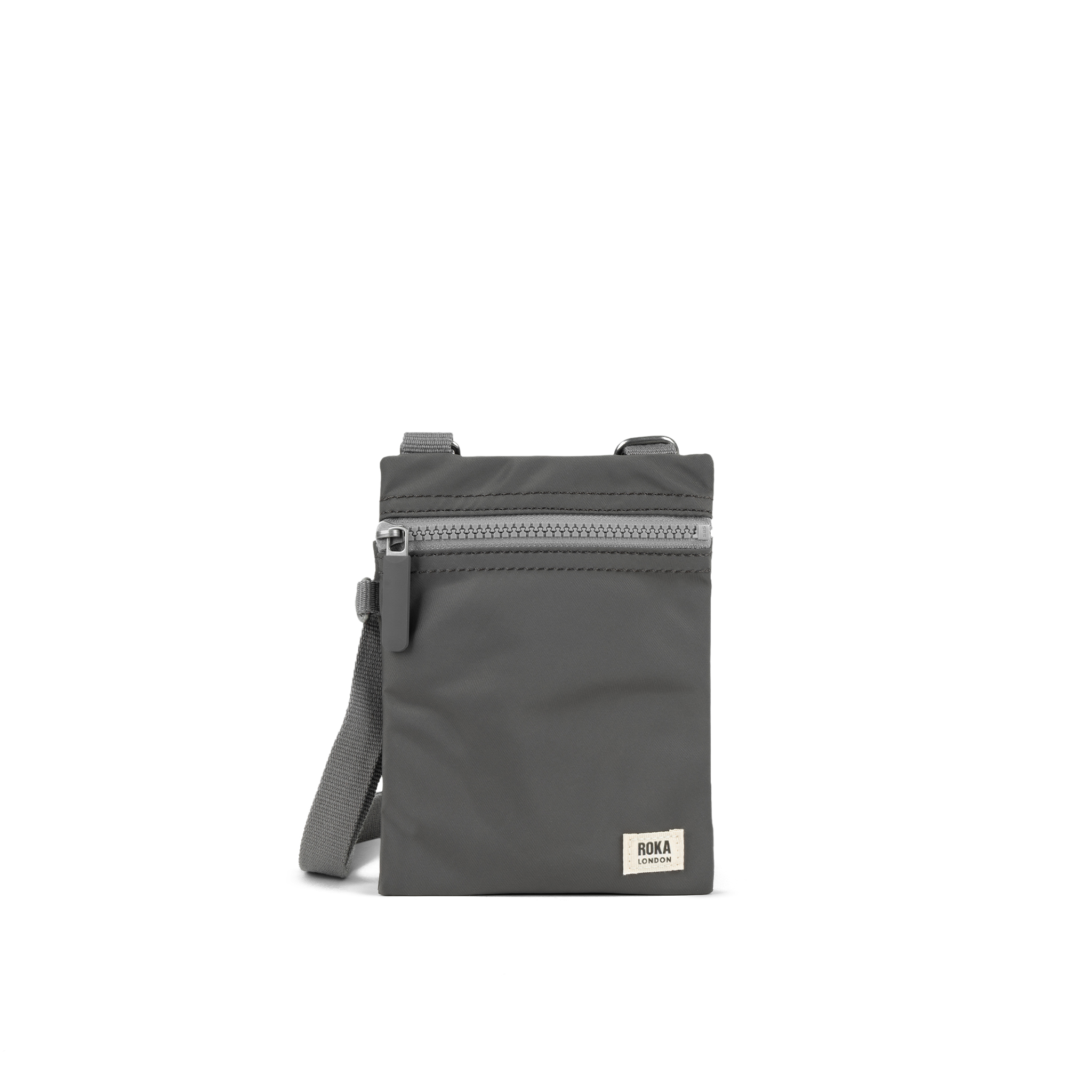 Roka London Chelsea Pocket slingveske XS graphite nylon