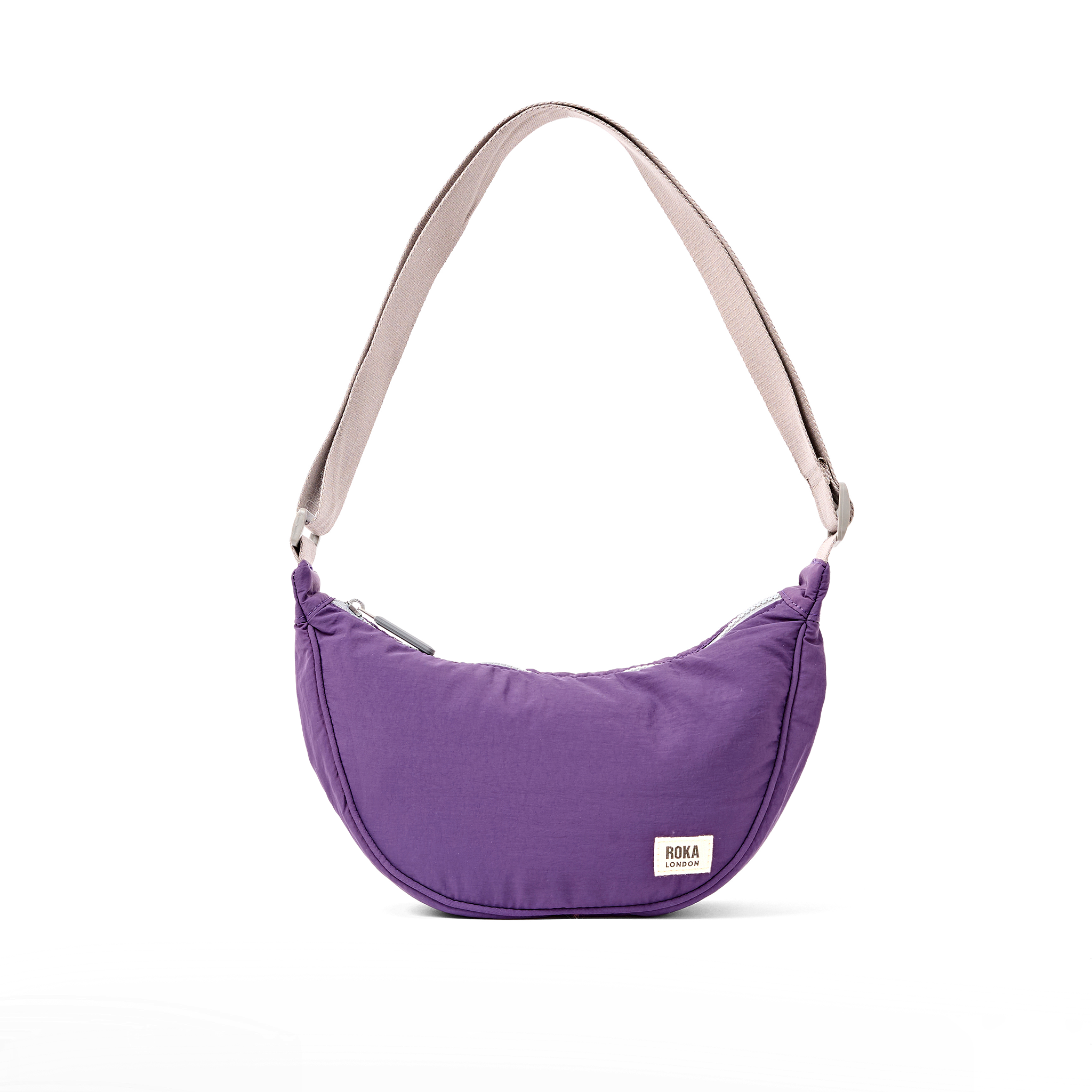 Roka London Farringdon crossbody Gothic Grape small vattert