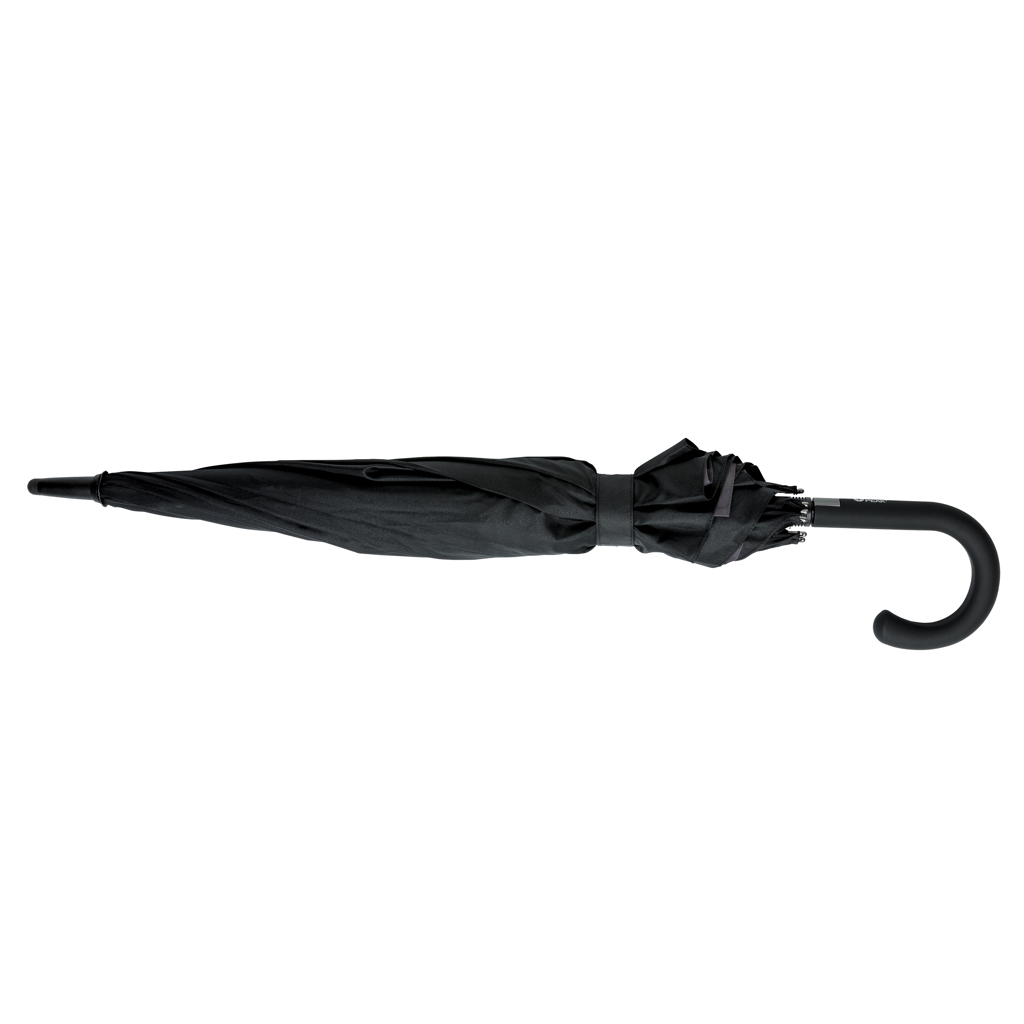 Swiss Peak AWARE 23–27 ekspanderbar paraply svart stormsikker